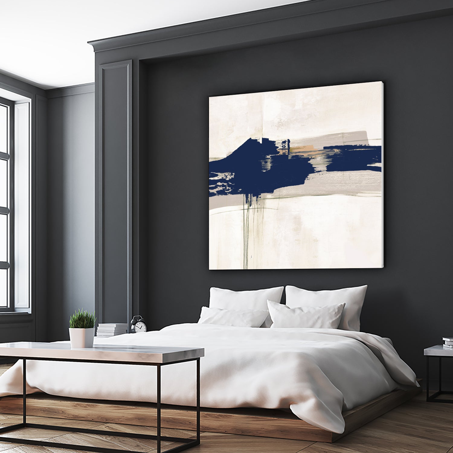 Complex Mind IV by Daleno Art on GIANT ART - blue abstract