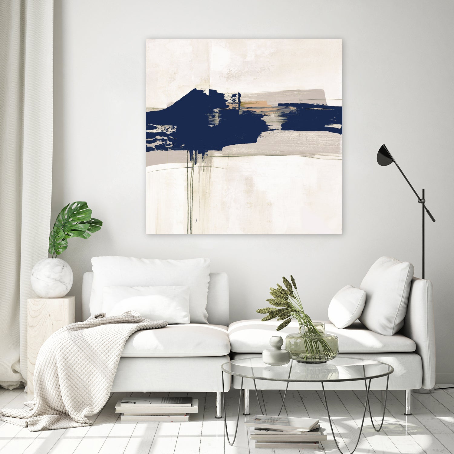 Complex Mind IV by Daleno Art on GIANT ART - blue abstract