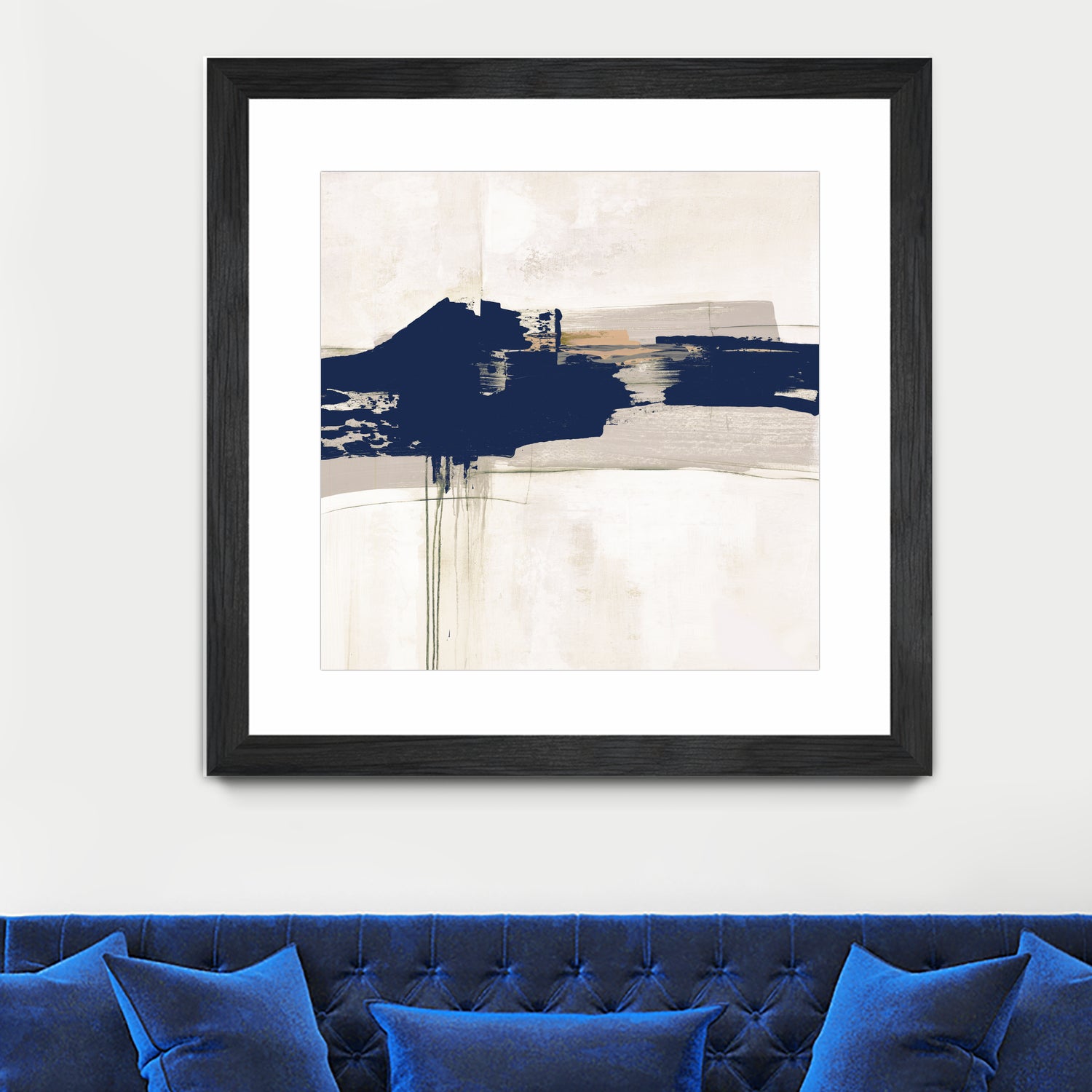 Complex Mind IV by Daleno Art on GIANT ART - blue abstract