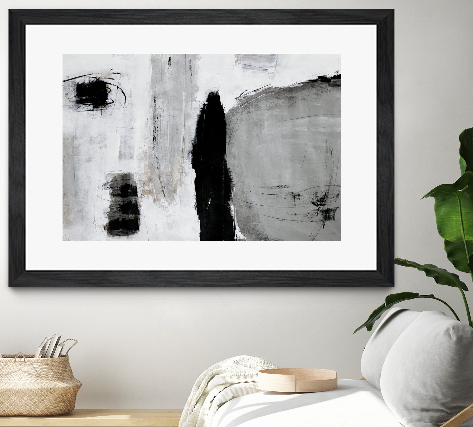 Unlevel by Daleno Art on GIANT ART - grey abstract