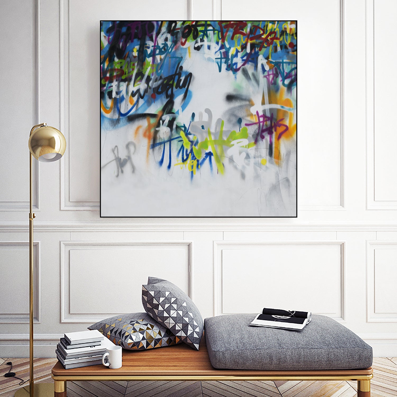 Fast Talker III by Daleno Art on GIANT ART - multi abstract