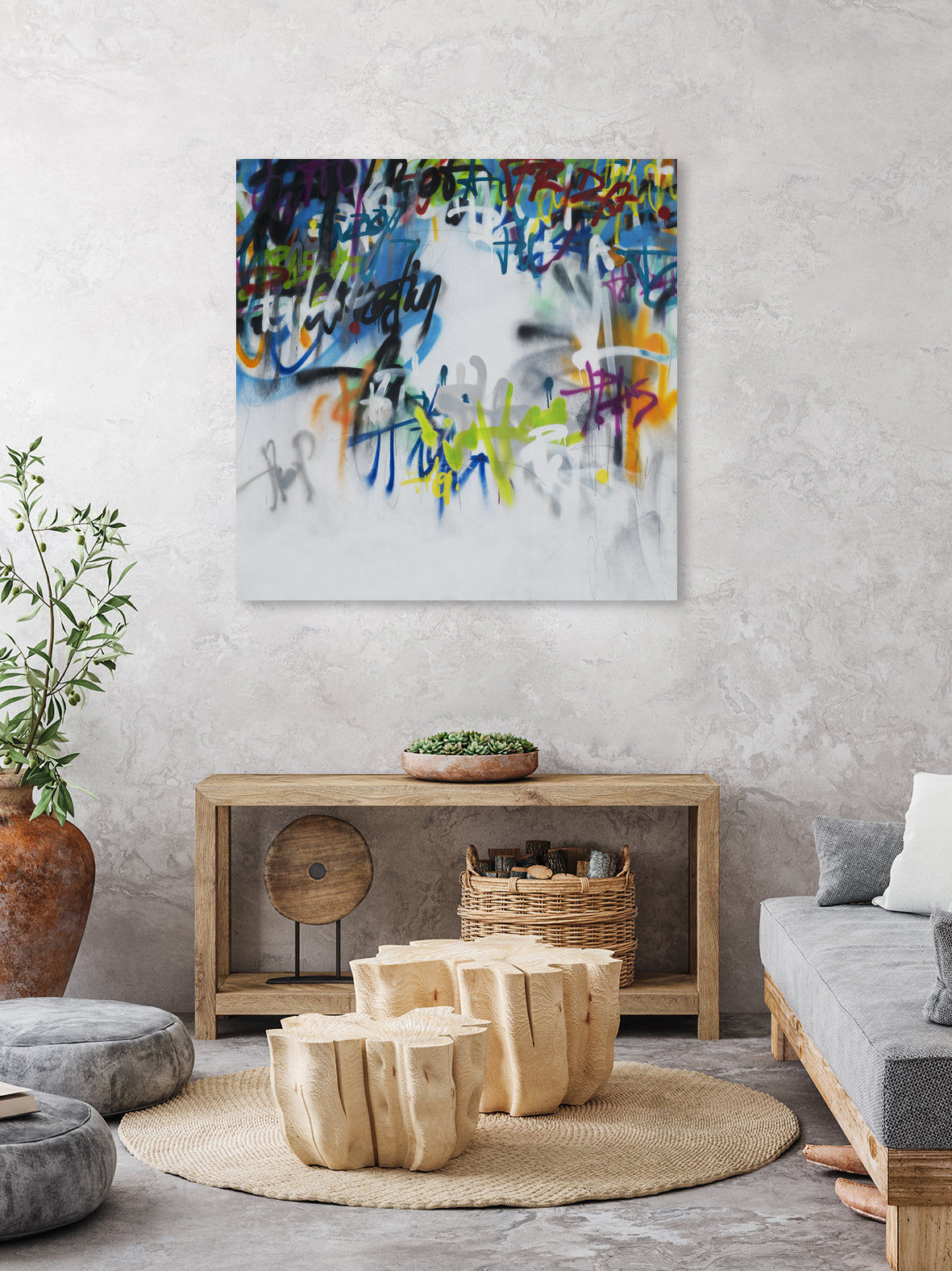 Fast Talker III by Daleno Art on GIANT ART - multi abstract