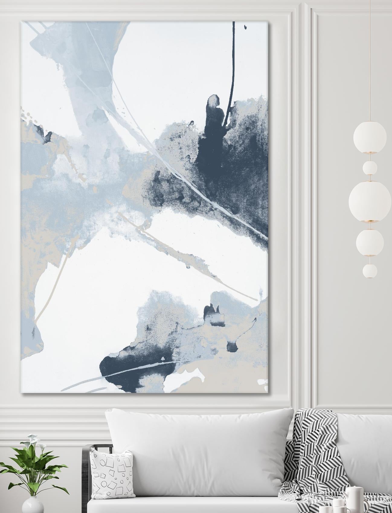 All Good Humor I by Daleno Art on GIANT ART - white abstract abstrait