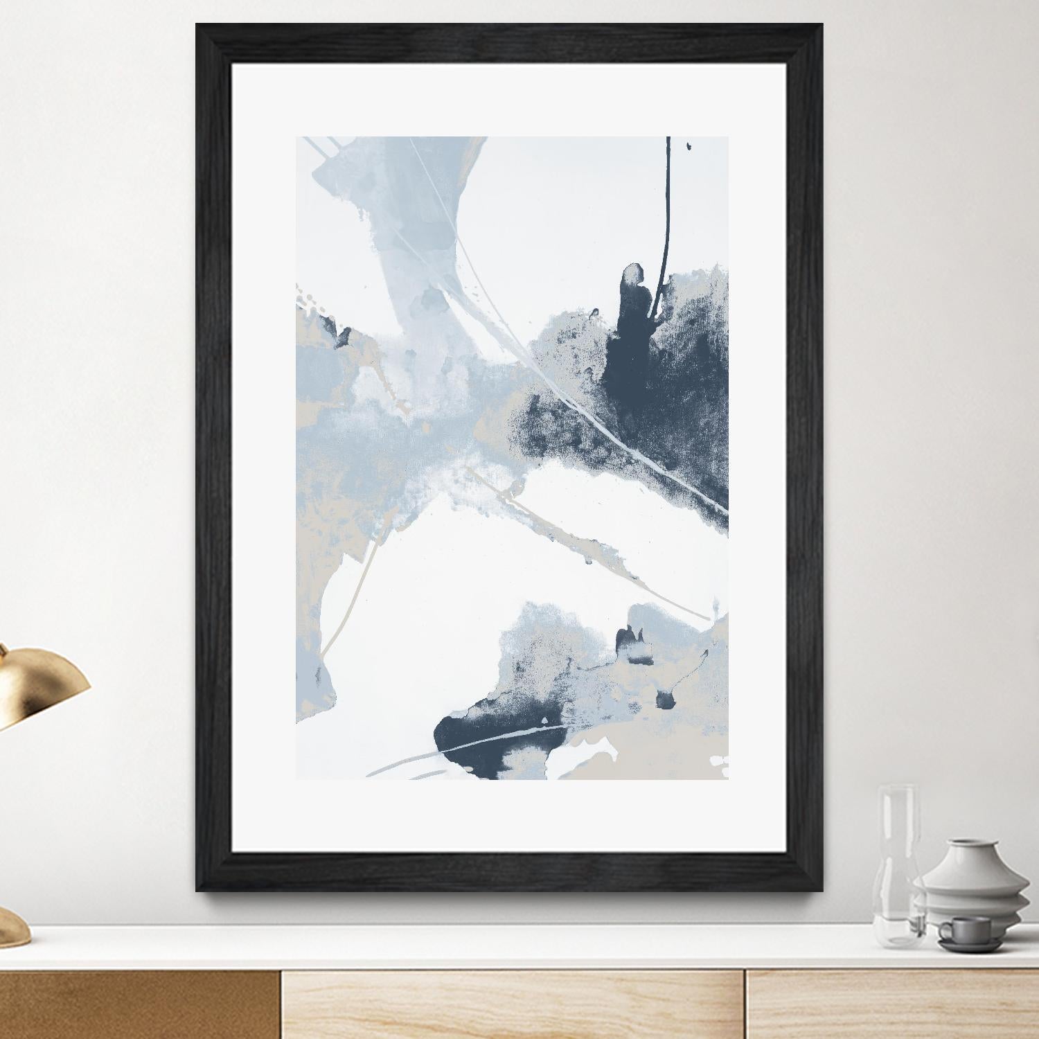 All Good Humor I by Daleno Art on GIANT ART - white abstract abstrait