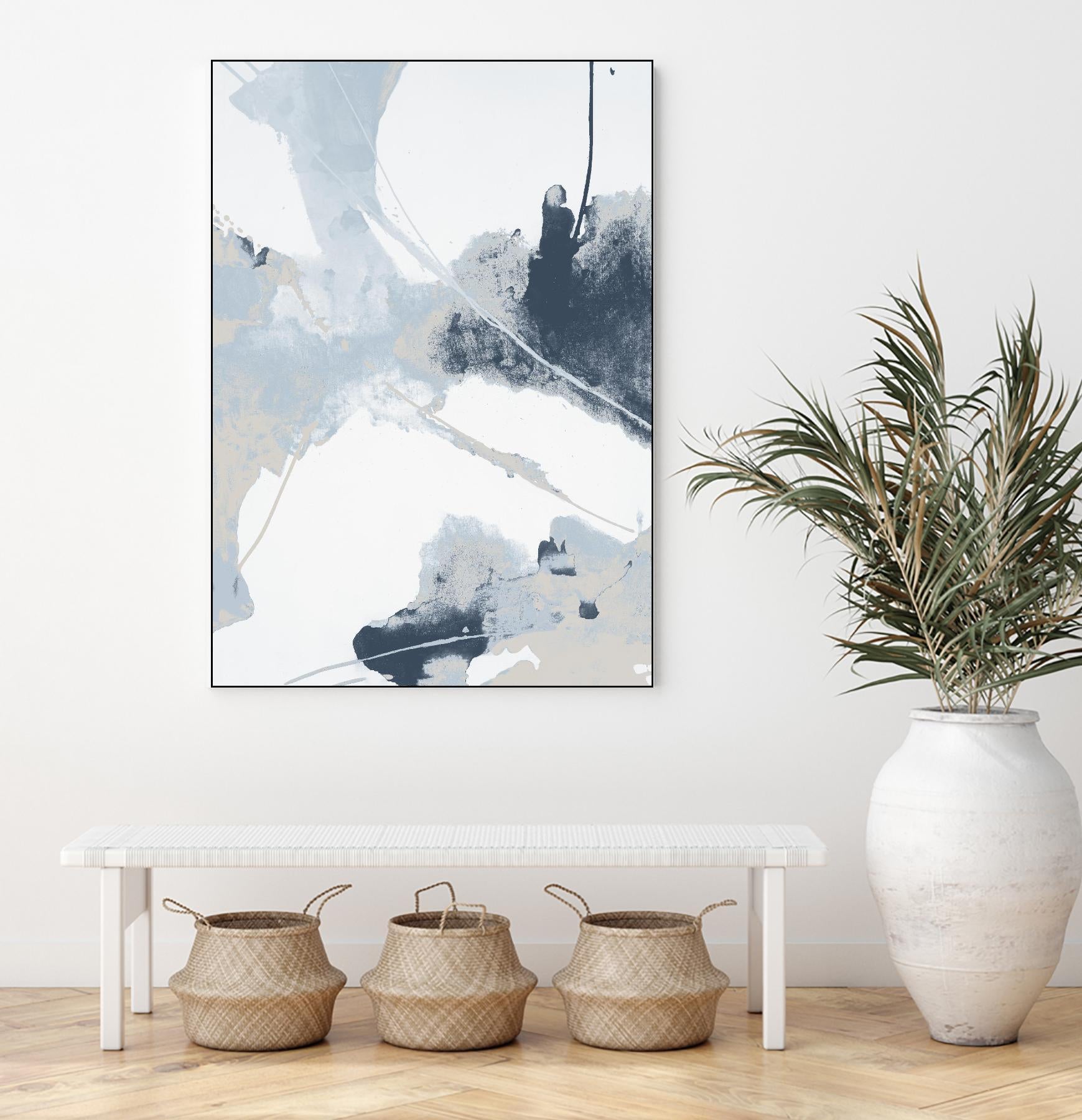 All Good Humor I by Daleno Art on GIANT ART - white abstract abstrait