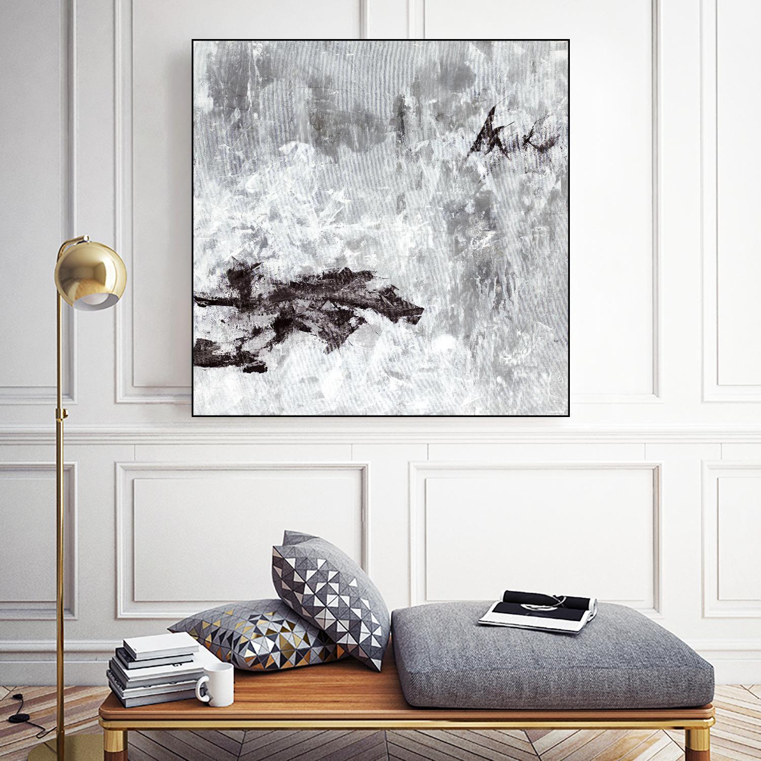 Half Beat by Daleno Art on GIANT ART - white abstract abstract