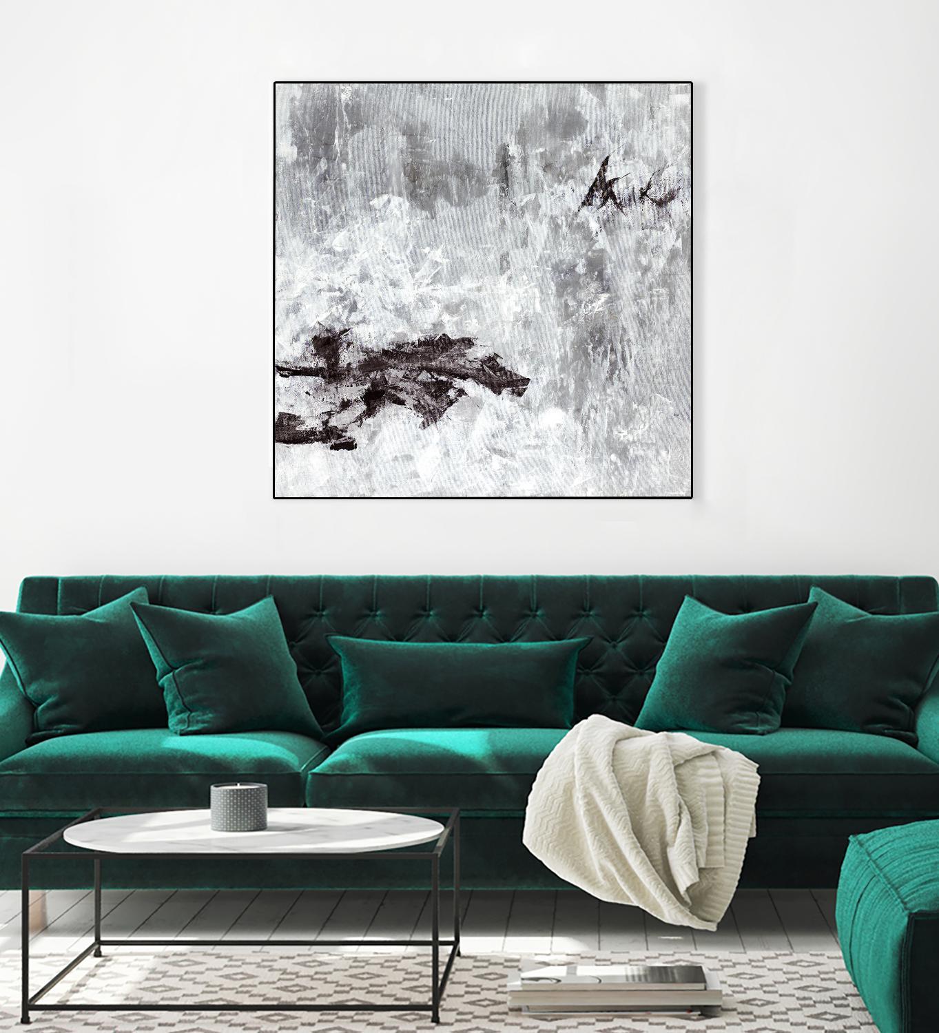 Half Beat by Daleno Art on GIANT ART - white abstract abstract