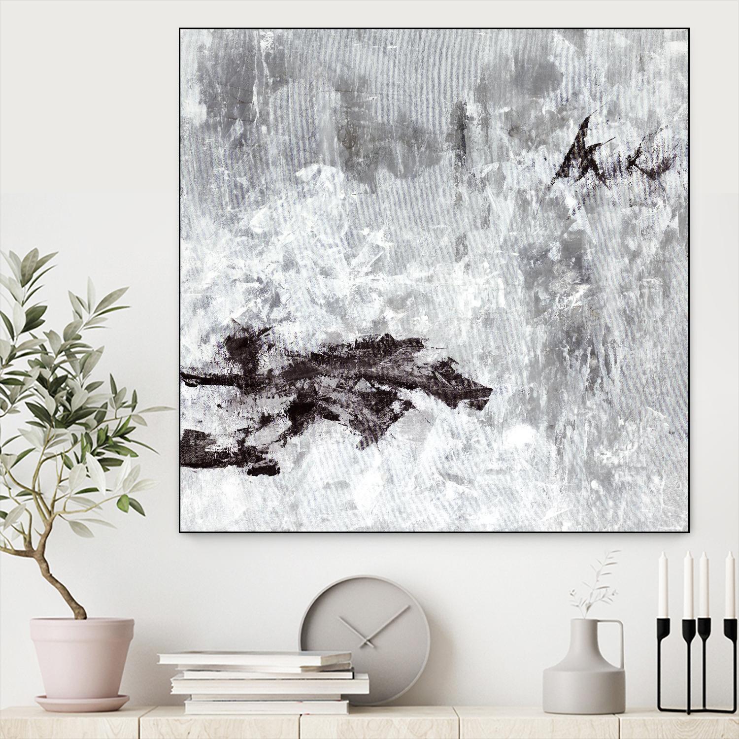 Half Beat by Daleno Art on GIANT ART - white abstract abstract