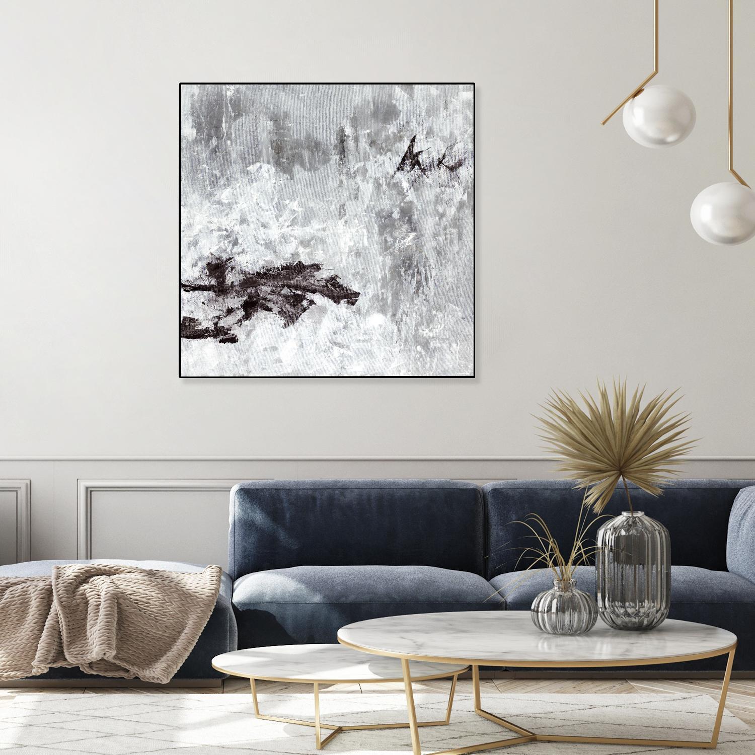 Half Beat by Daleno Art on GIANT ART - white abstract abstract