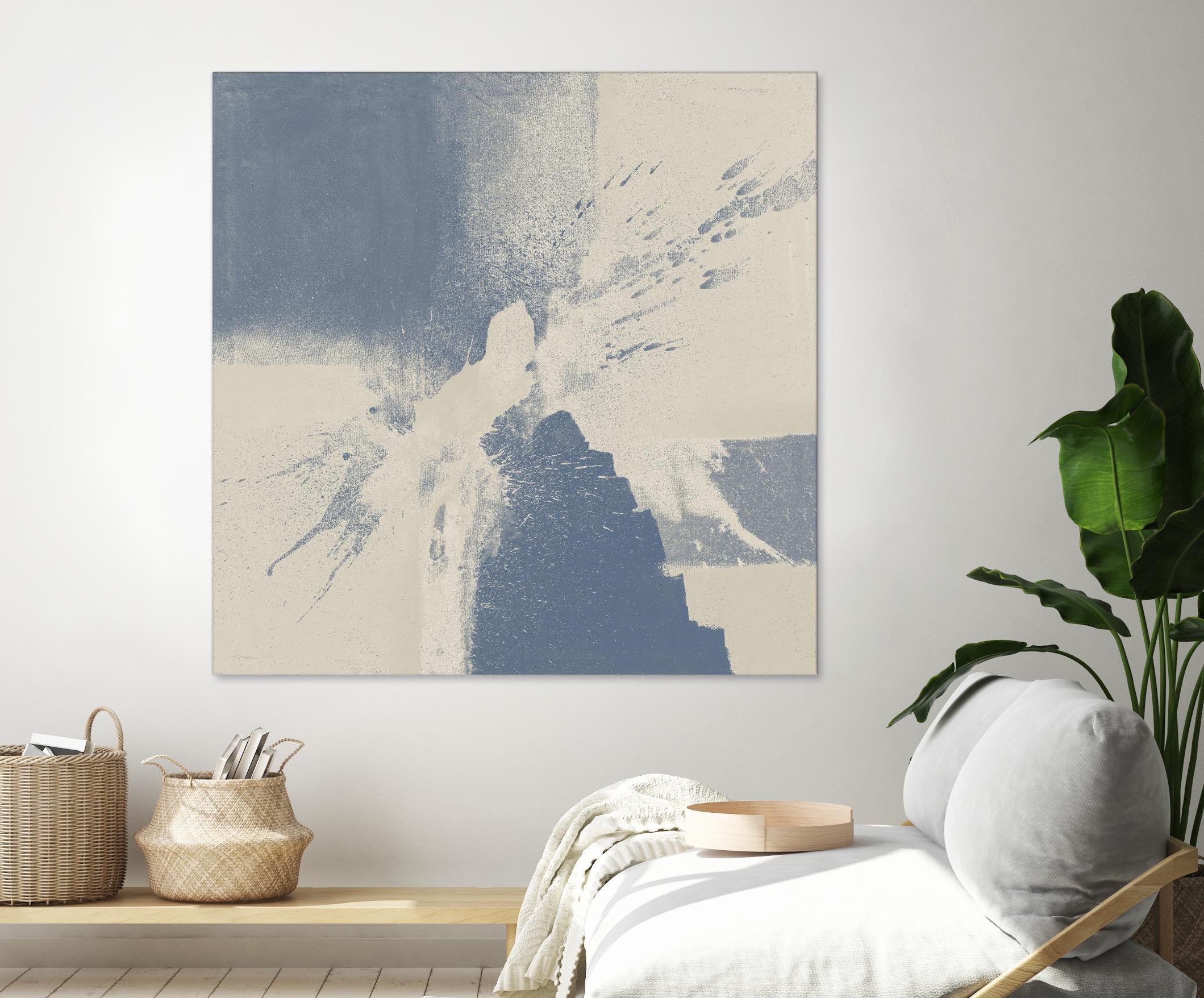 Cool Fury I by Daleno Art on GIANT ART - blue abstract abstrait