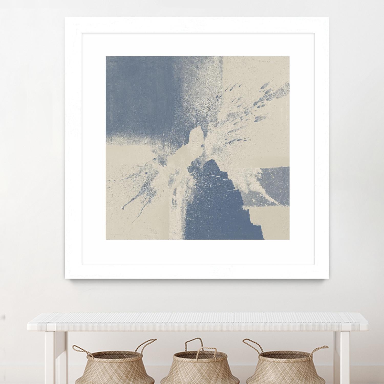 Cool Fury I by Daleno Art on GIANT ART - blue abstract abstrait