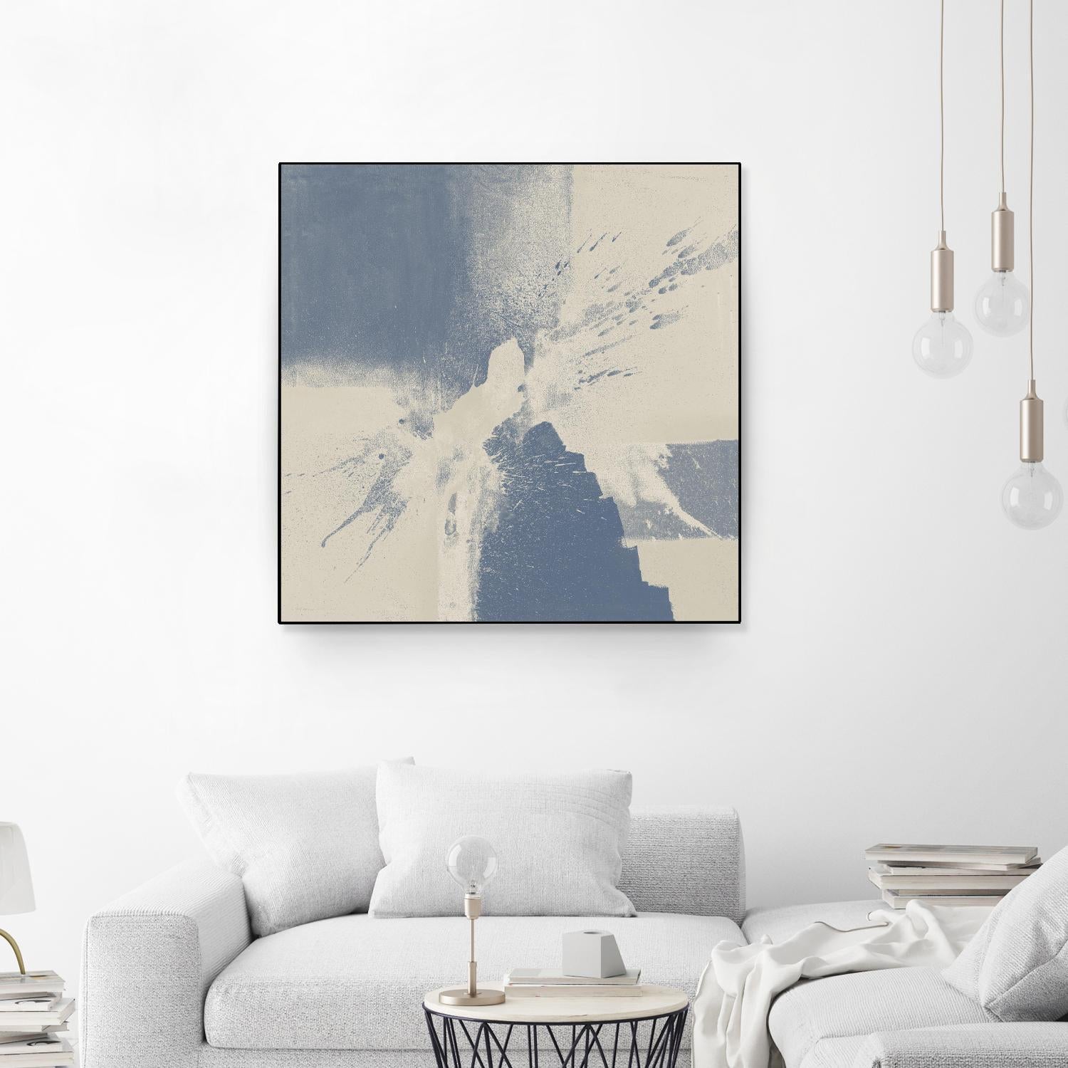 Cool Fury I by Daleno Art on GIANT ART - blue abstract abstrait