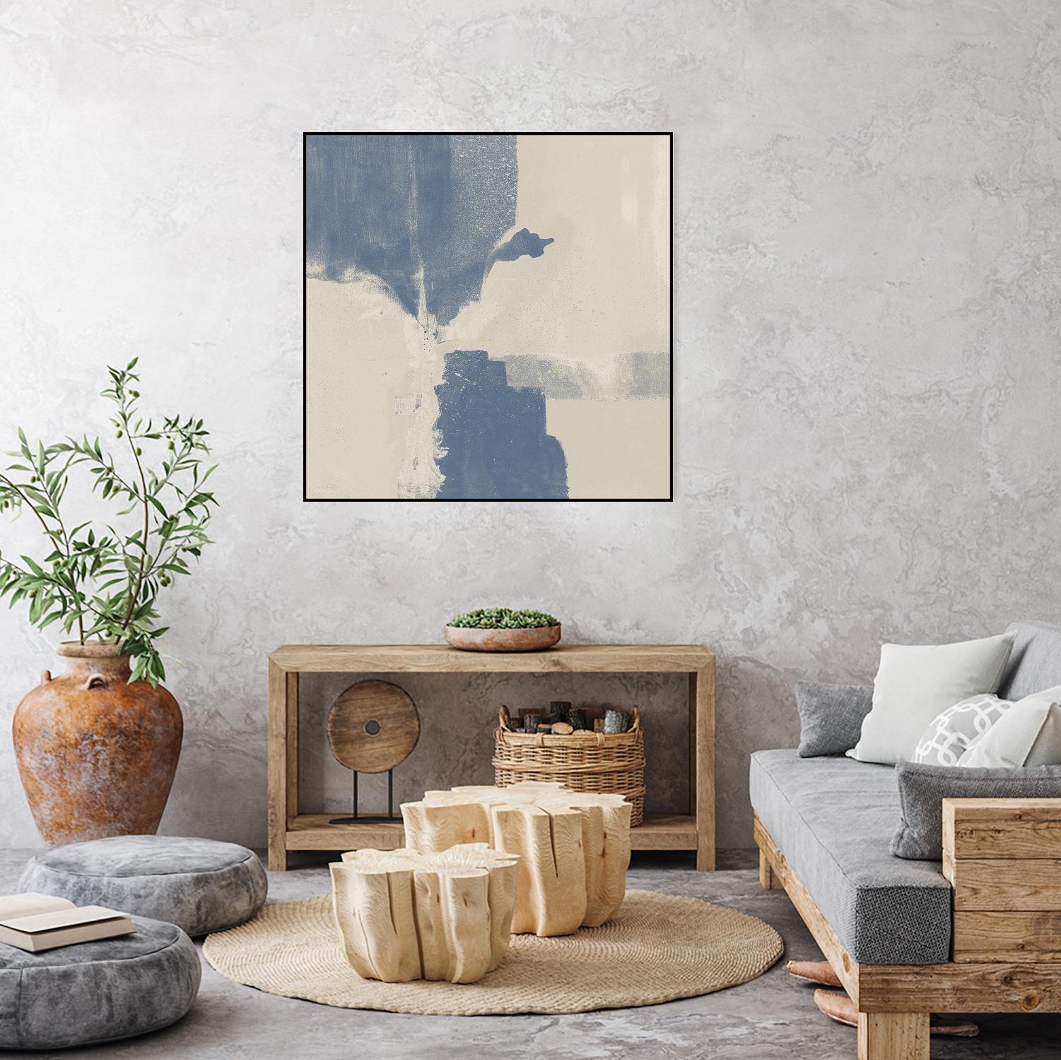 Cool Fury II by Daleno Art on GIANT ART - blue abstract abstrait