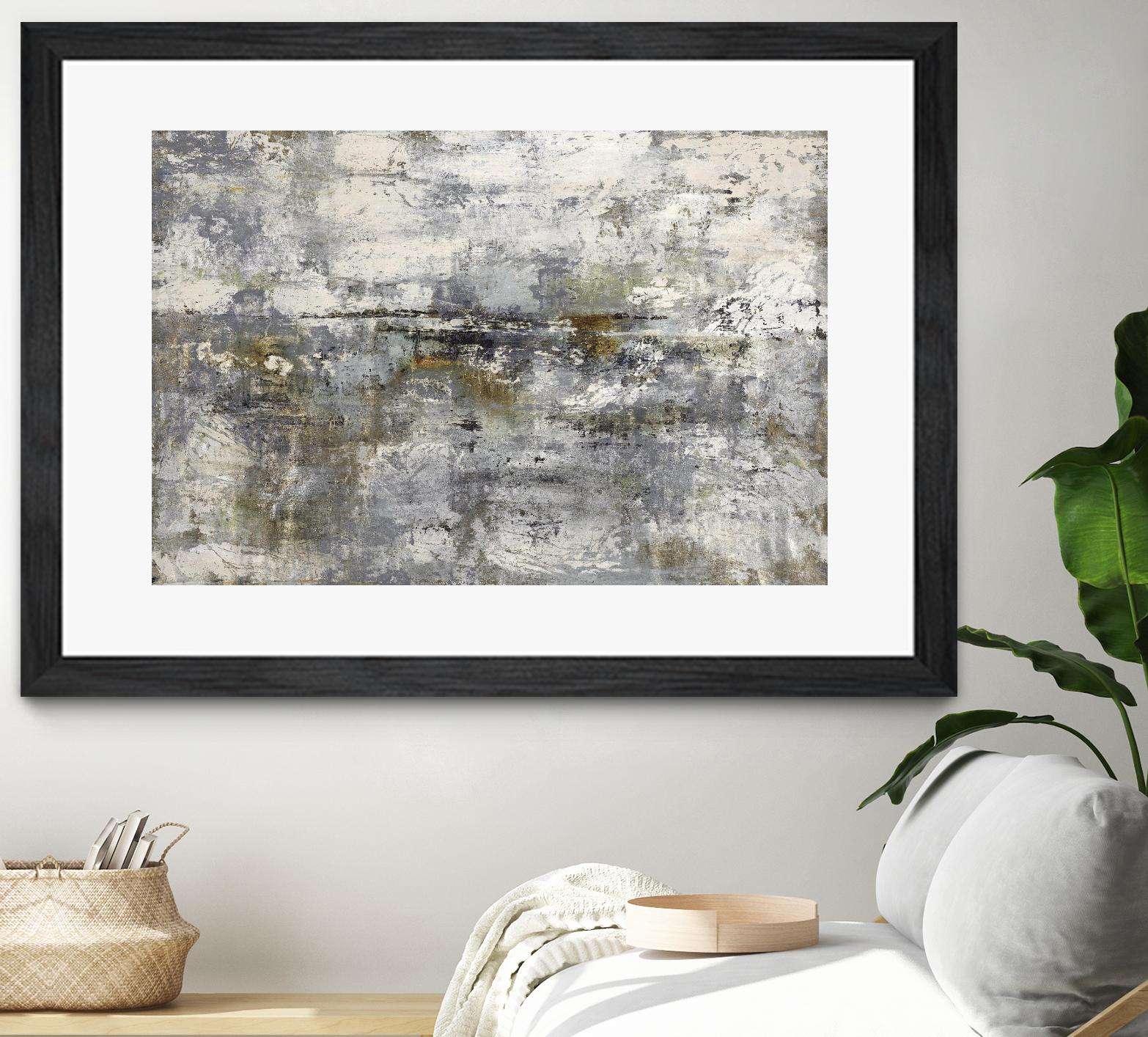 Luminous Dive by Daleno Art on GIANT ART - white abstract