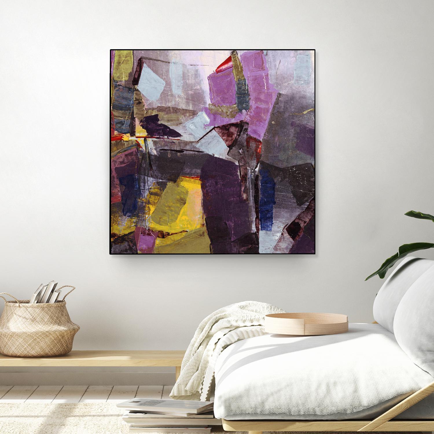 Broadway Nights by Daleno Art on GIANT ART - gold abstract abstrait