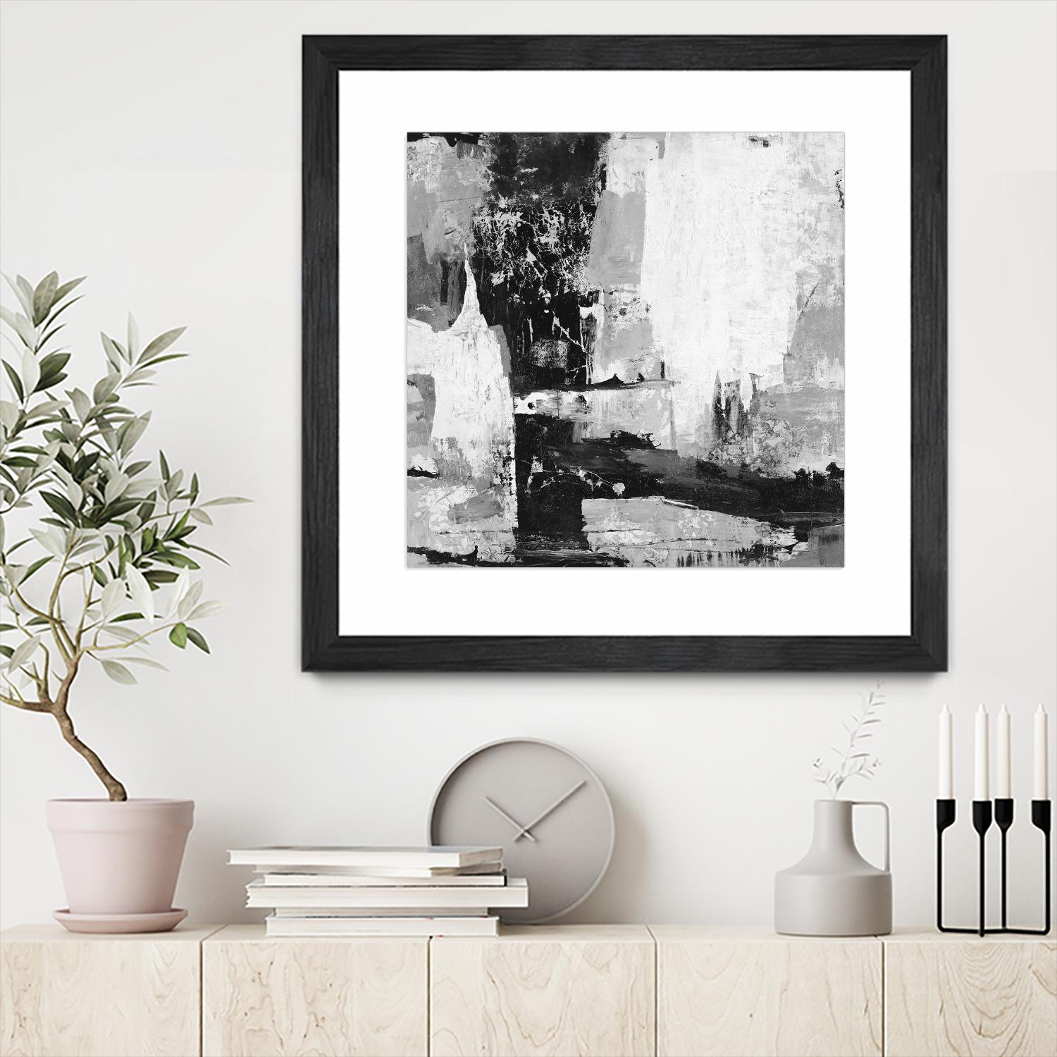 Keep Life Simple by Daleno Art on GIANT ART - abstract