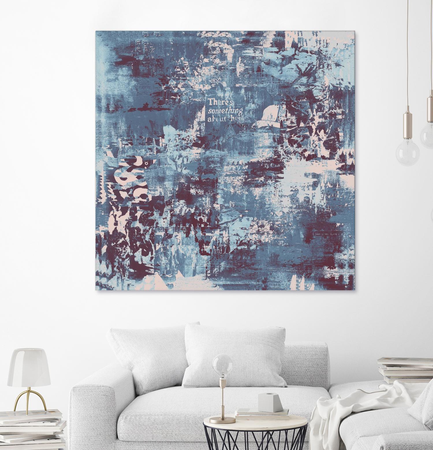 The Feeling Of Love II by Daleno Art on GIANT ART - pink abstract abstrait