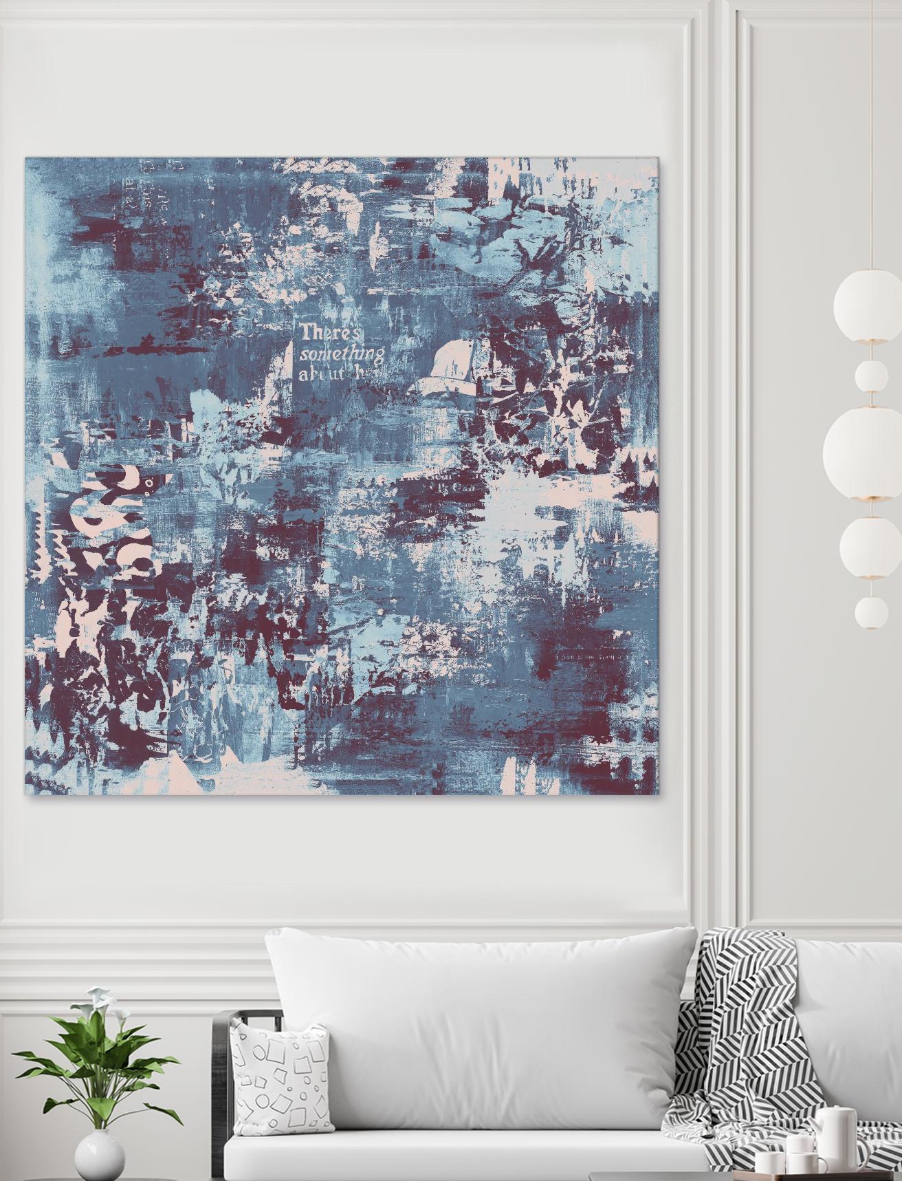 The Feeling Of Love II by Daleno Art on GIANT ART - pink abstract abstrait