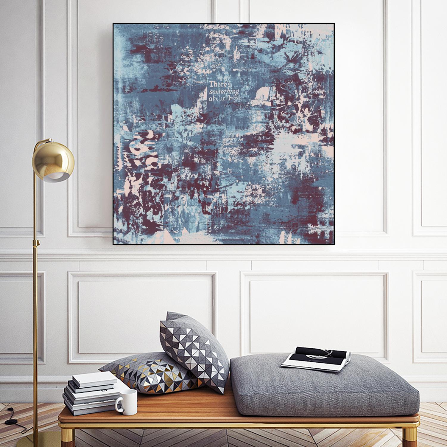 The Feeling Of Love II by Daleno Art on GIANT ART - pink abstract abstrait