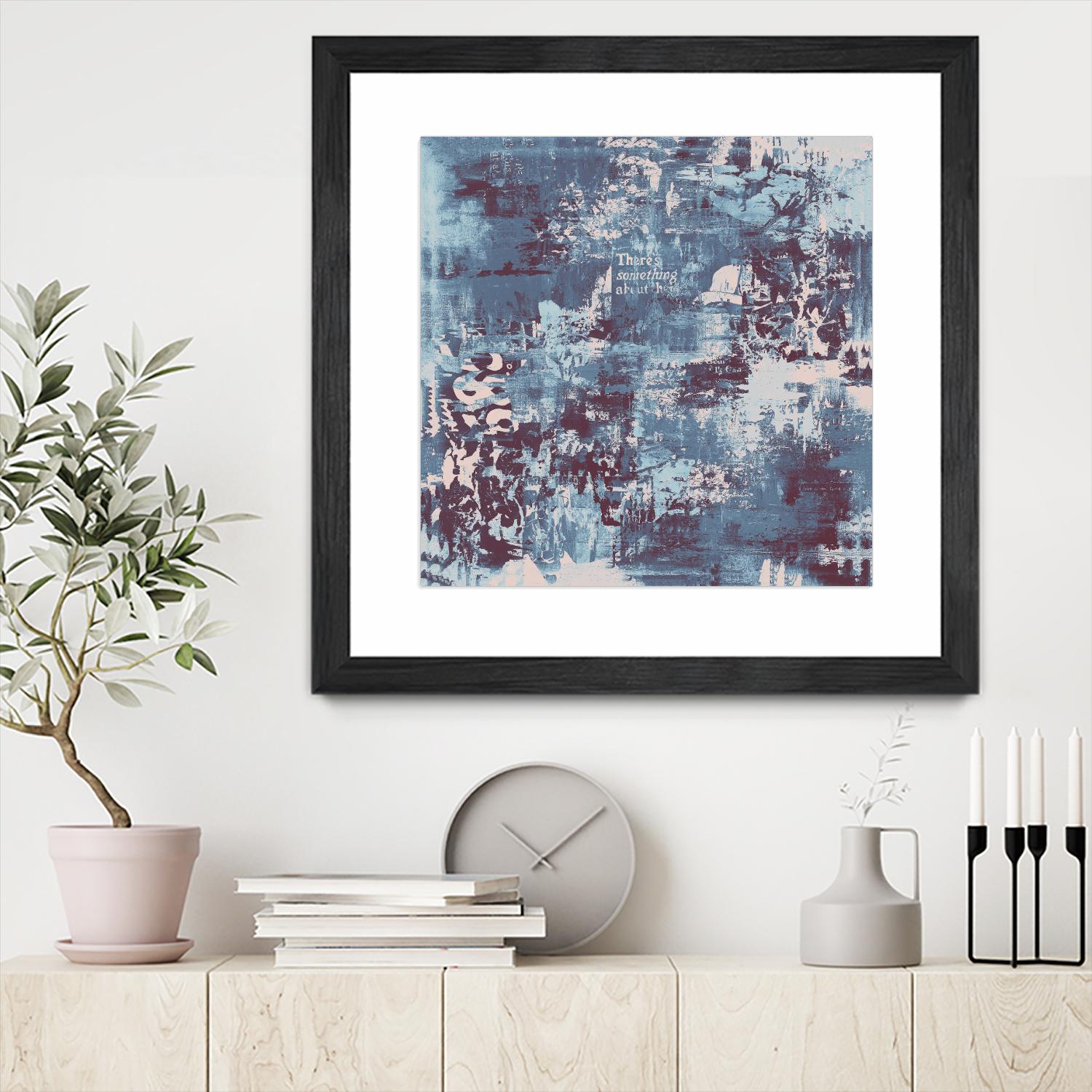 The Feeling Of Love II by Daleno Art on GIANT ART - pink abstract abstrait