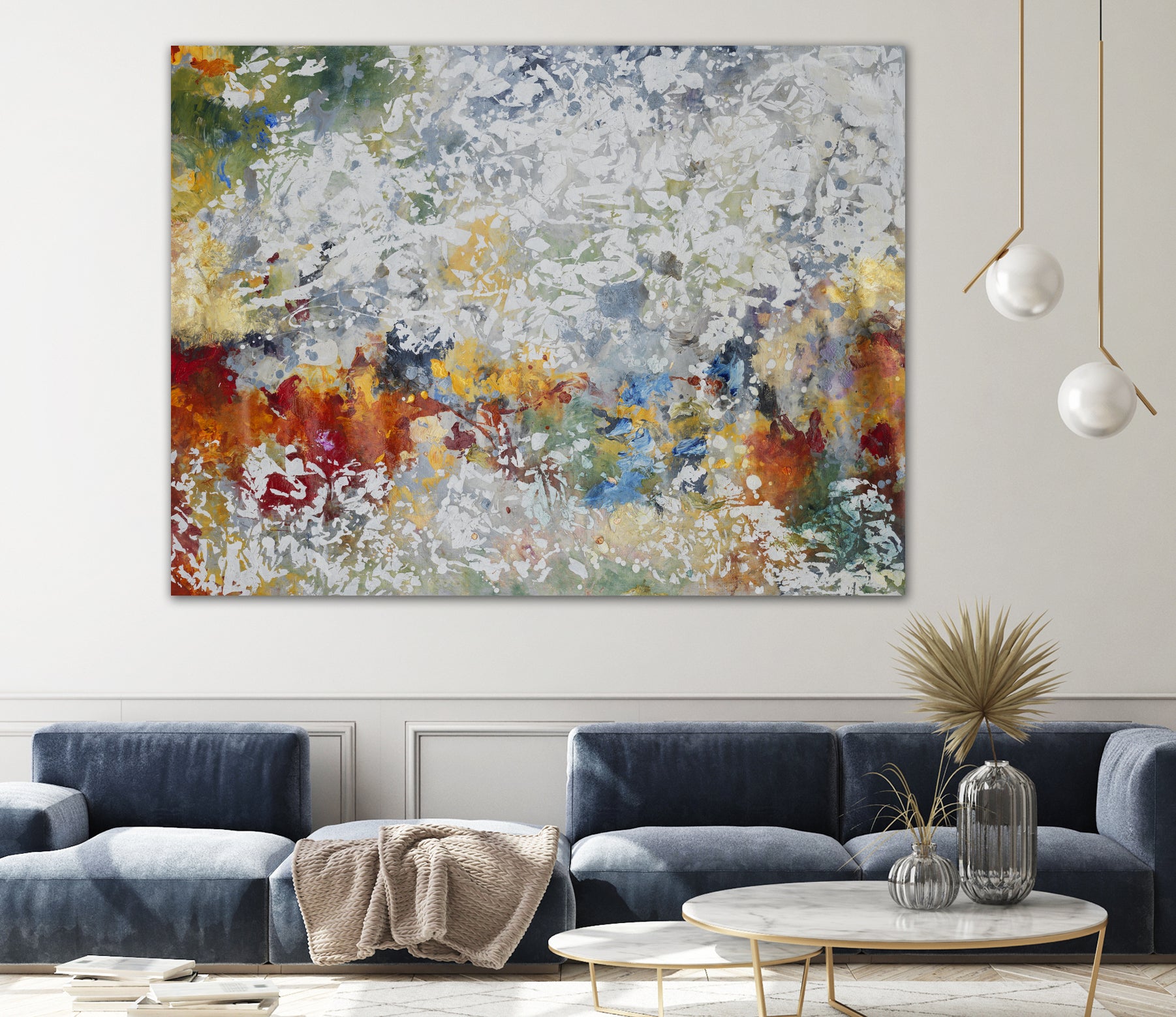 Cayenne by Daleno Art on GIANT ART - red abstract