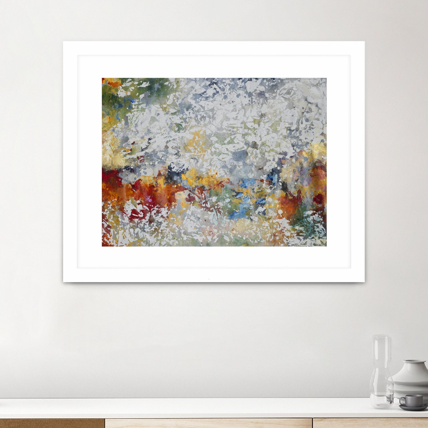 Cayenne by Daleno Art on GIANT ART - red abstract