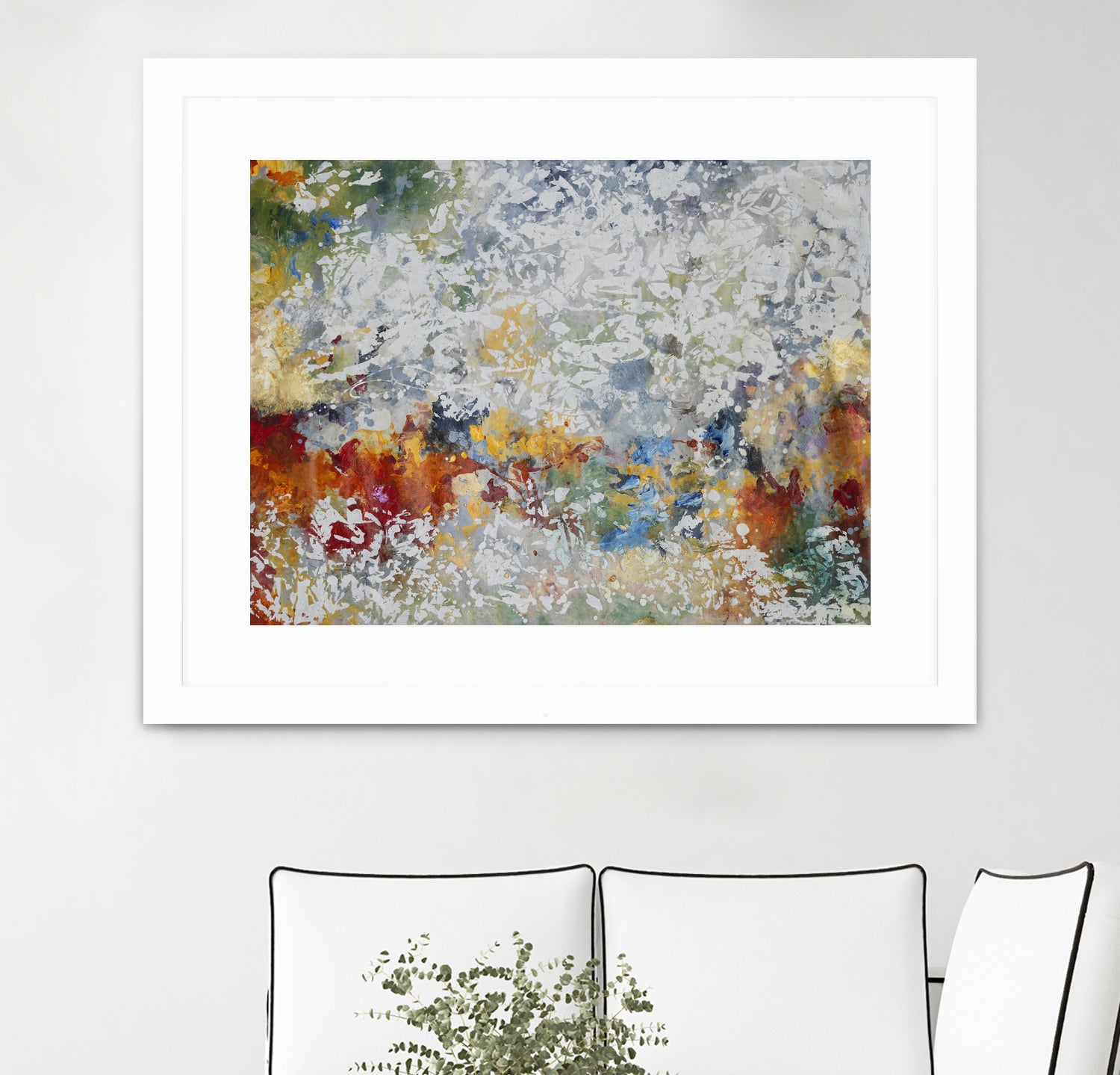 Cayenne by Daleno Art on GIANT ART - red abstract