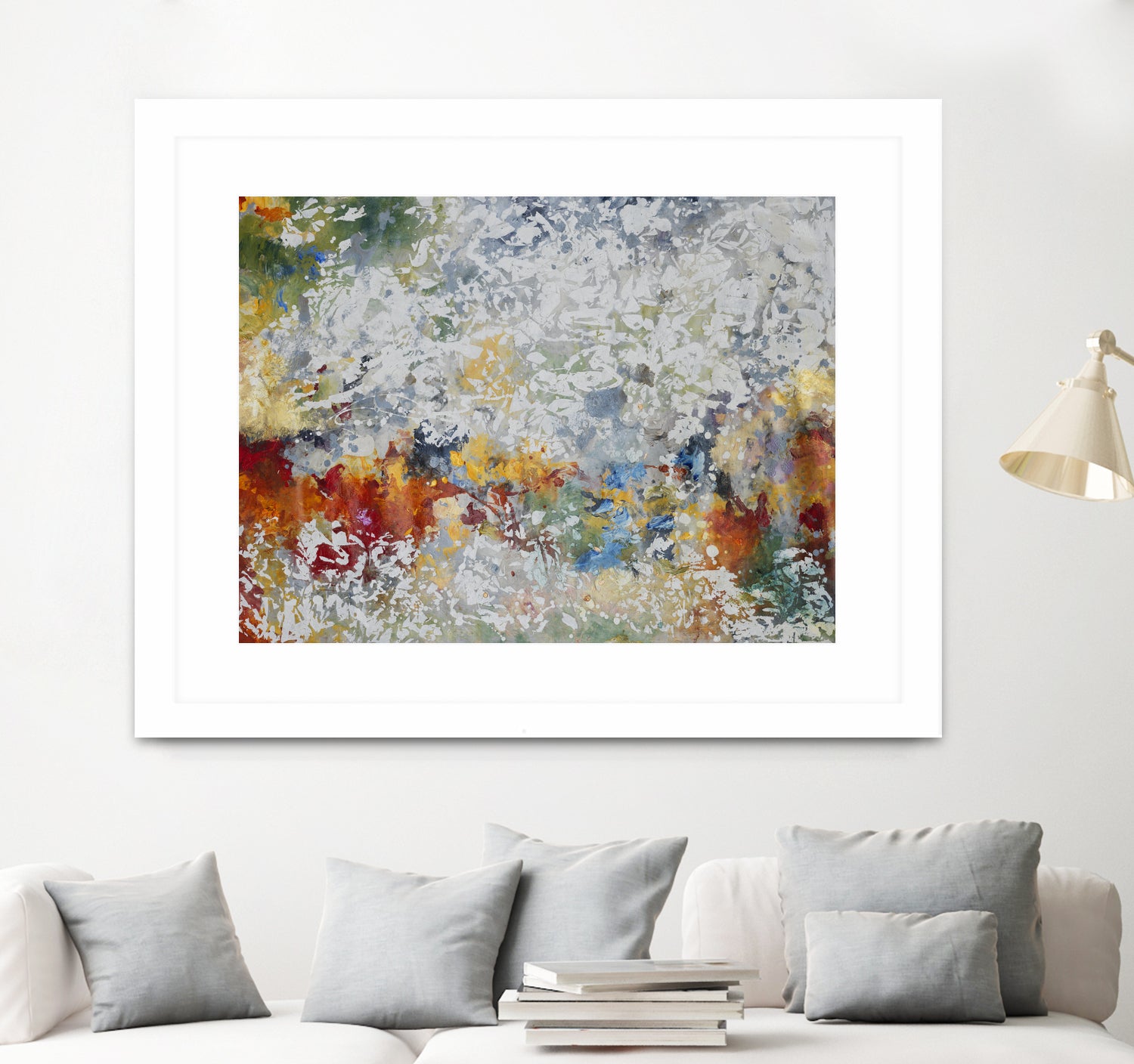 Cayenne by Daleno Art on GIANT ART - red abstract