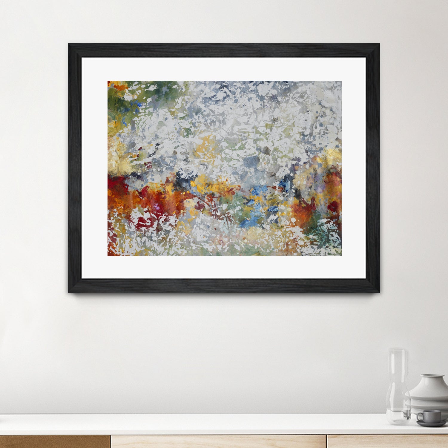 Cayenne by Daleno Art on GIANT ART - red abstract