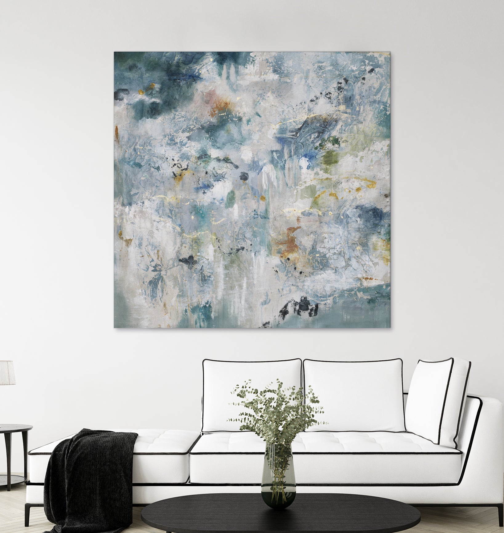 Back Up by Daleno Art on GIANT ART - blue abstract