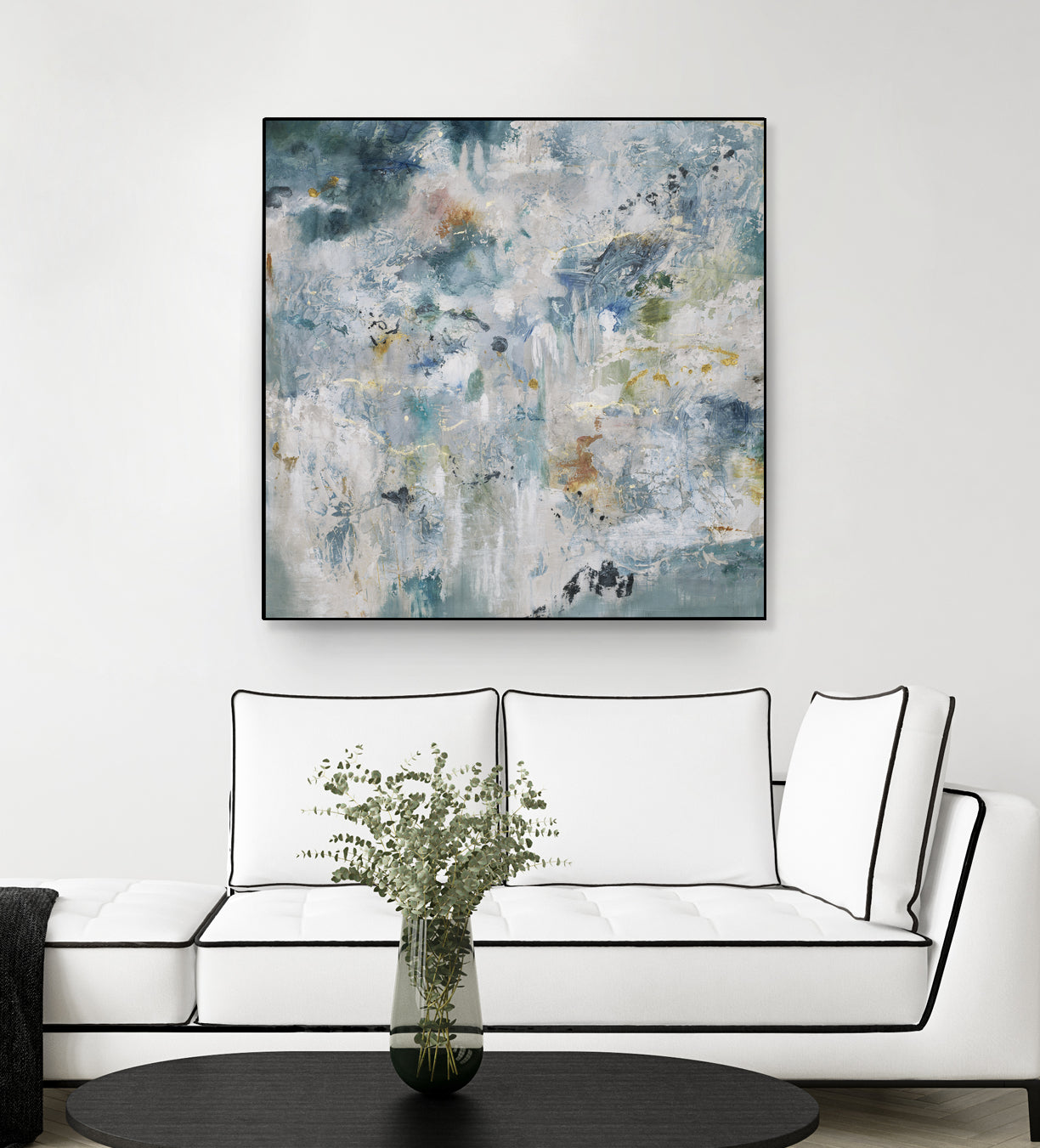 Back Up by Daleno Art on GIANT ART - blue abstract