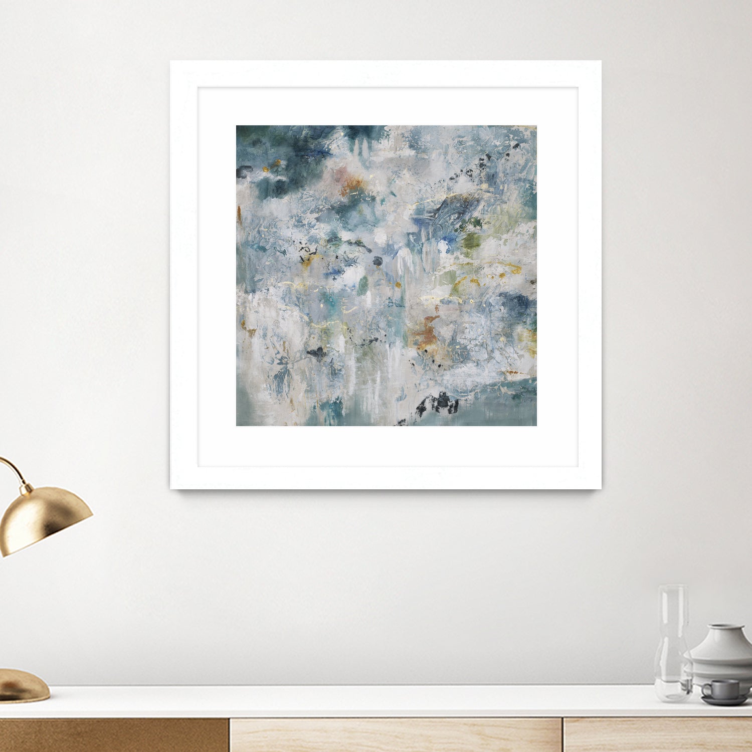 Back Up by Daleno Art on GIANT ART - blue abstract