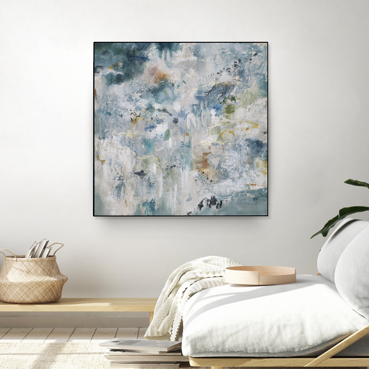 Back Up by Daleno Art on GIANT ART - blue abstract