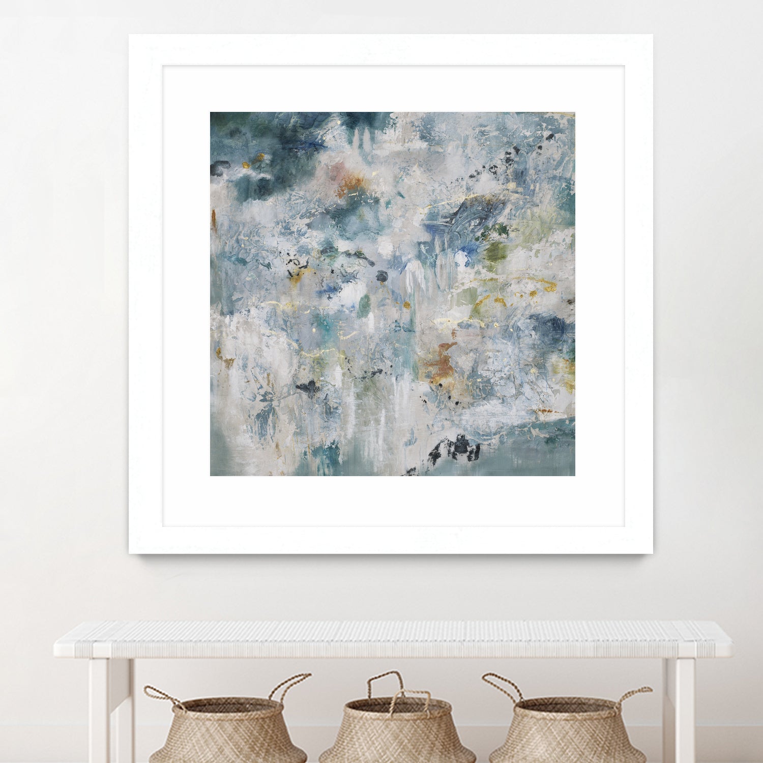 Back Up by Daleno Art on GIANT ART - blue abstract