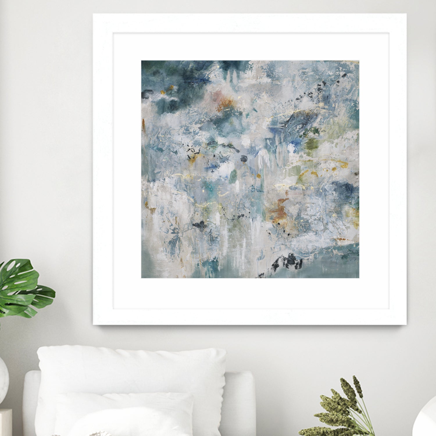 Back Up by Daleno Art on GIANT ART - blue abstract