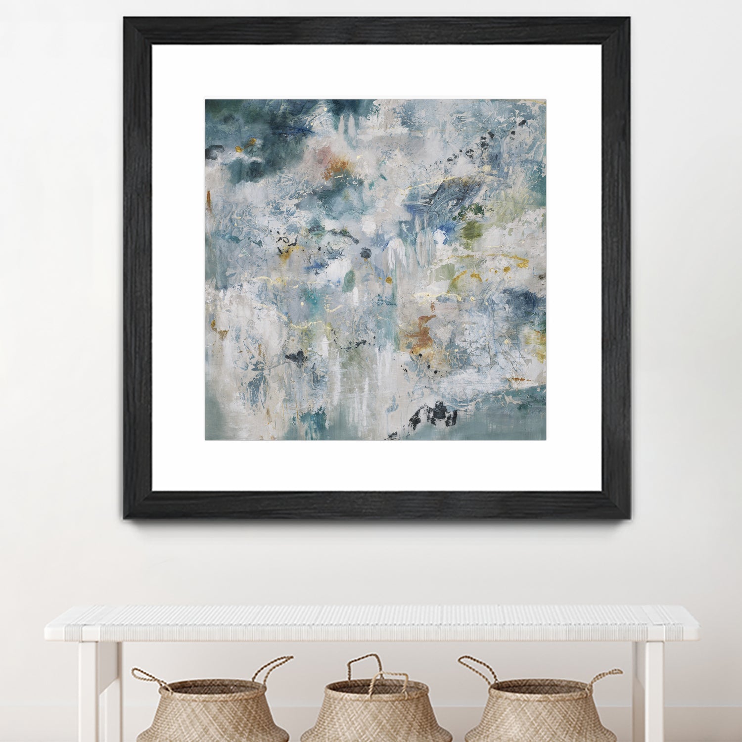 Back Up by Daleno Art on GIANT ART - blue abstract