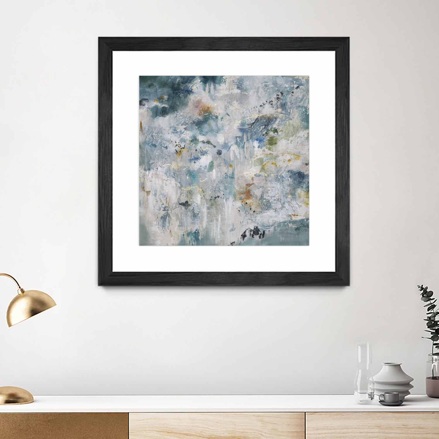 Back Up by Daleno Art on GIANT ART - blue abstract