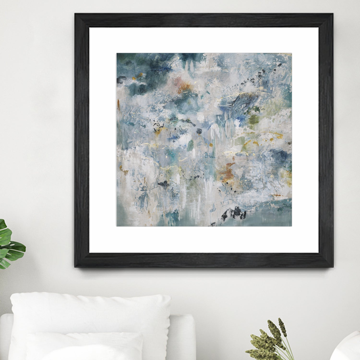 Back Up by Daleno Art on GIANT ART - blue abstract