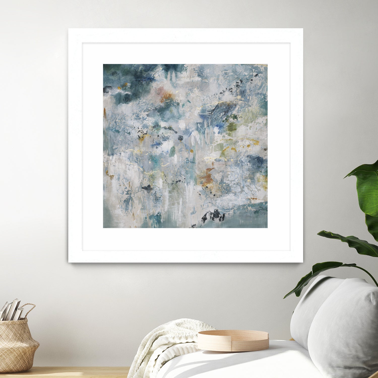 Back Up by Daleno Art on GIANT ART - blue abstract