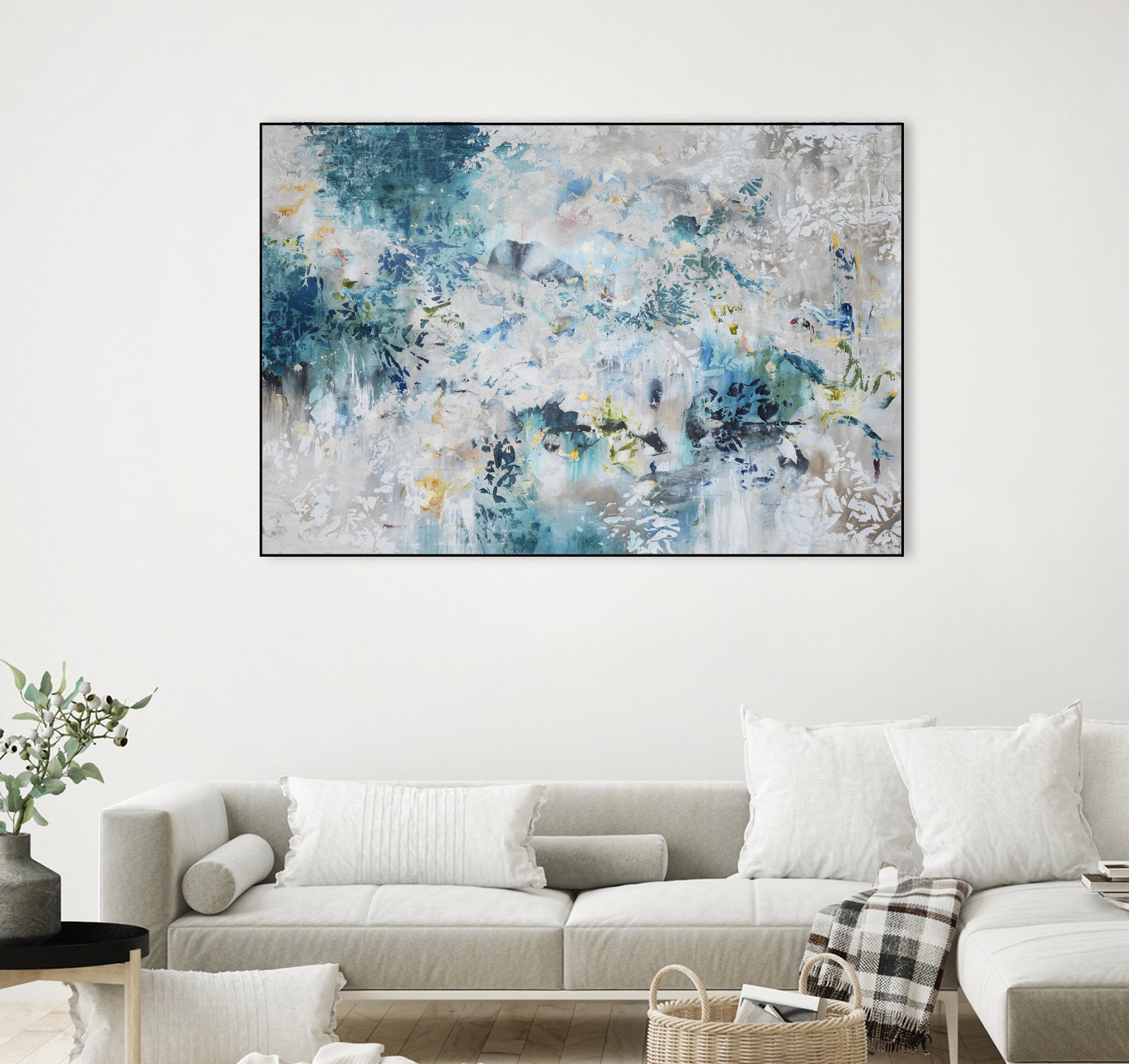 Extinguish by Daleno Art on GIANT ART - blue abstract