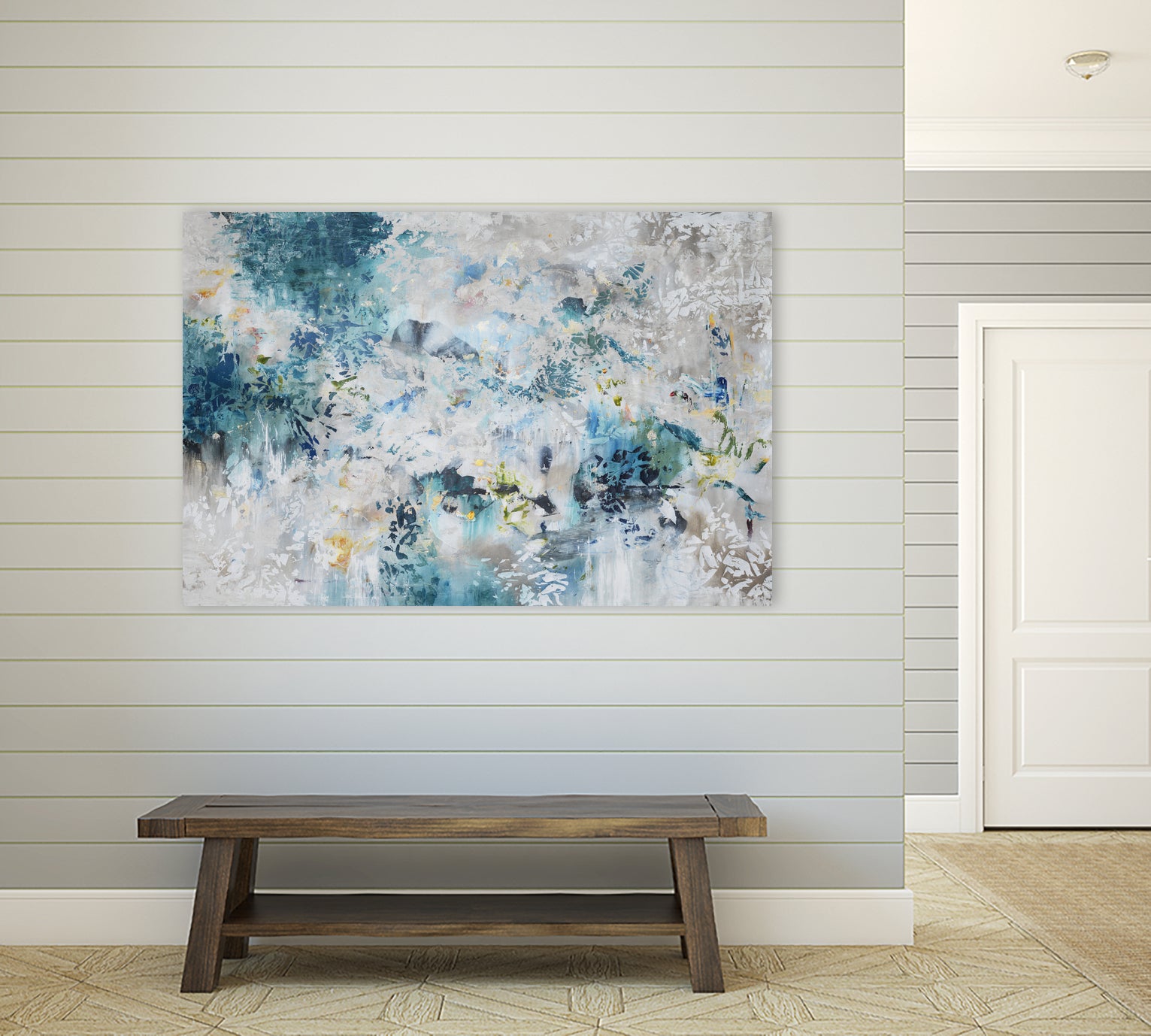 Extinguish by Daleno Art on GIANT ART - blue abstract