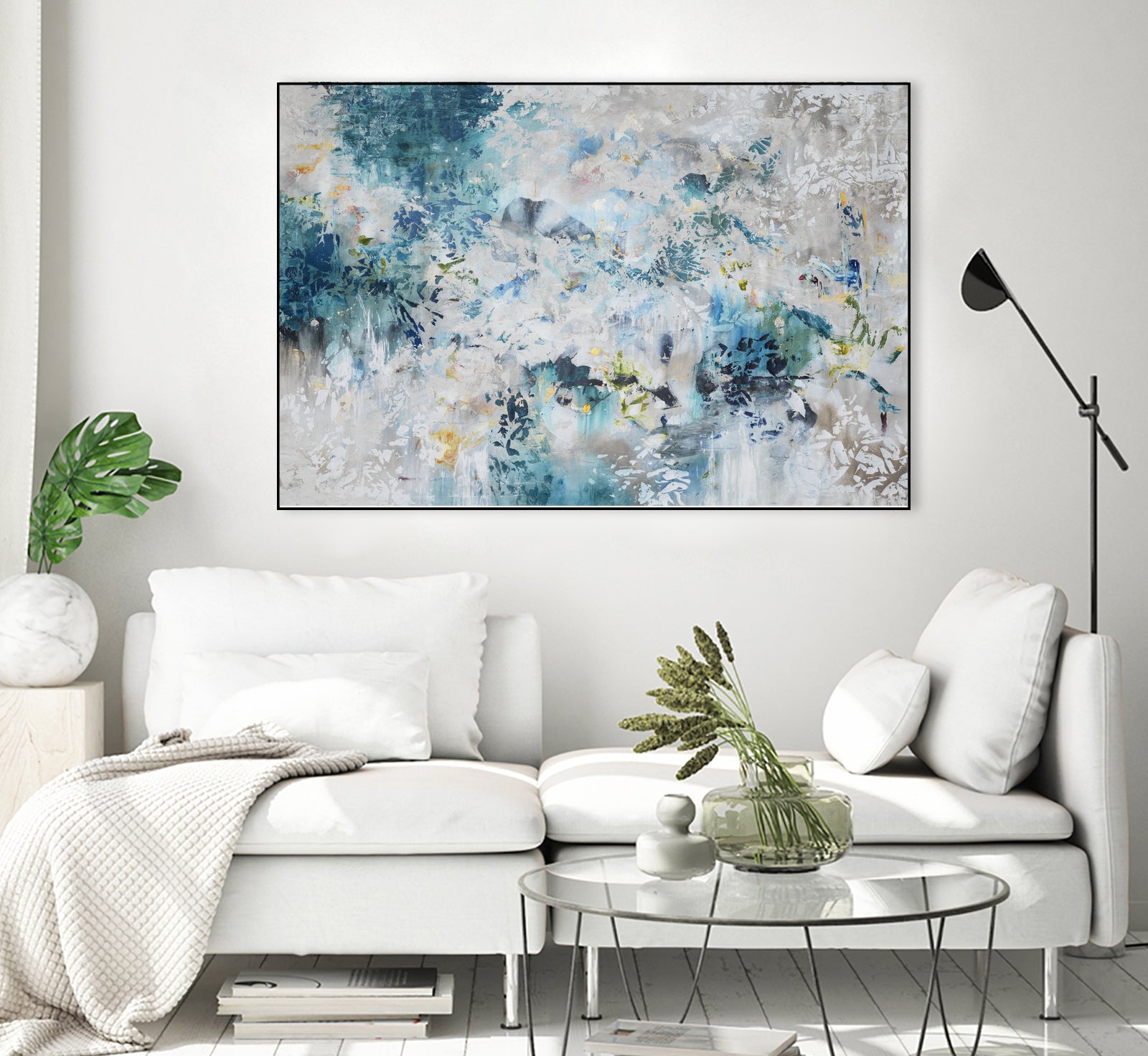Extinguish by Daleno Art on GIANT ART - blue abstract