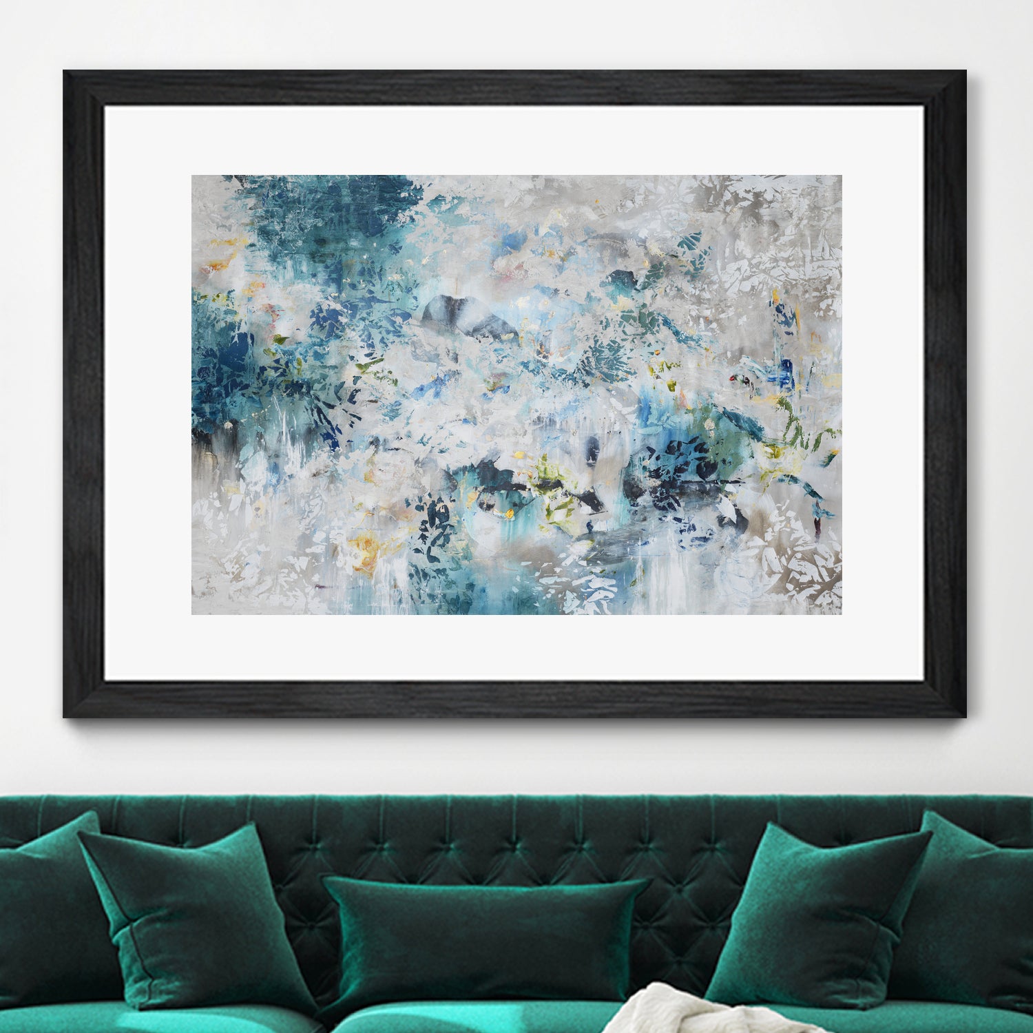 Extinguish by Daleno Art on GIANT ART - blue abstract