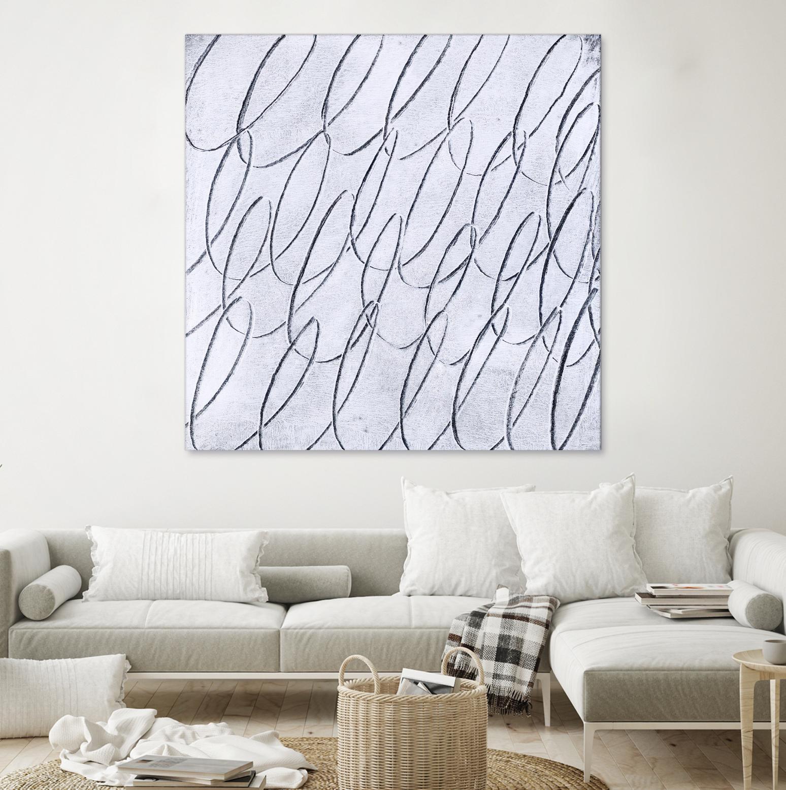 Contemplating Style by Daleno Art on GIANT ART - abstract scrible wibble