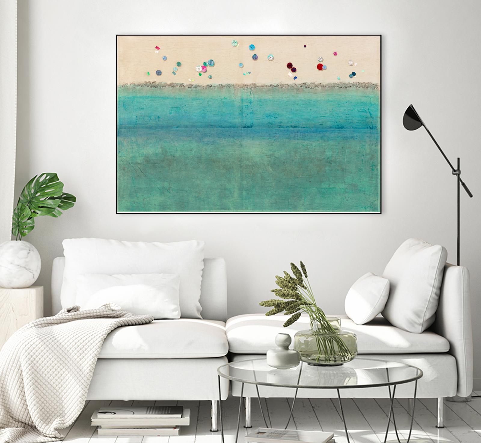 Leisure Life by Daleno Art on GIANT ART - red coastal sand