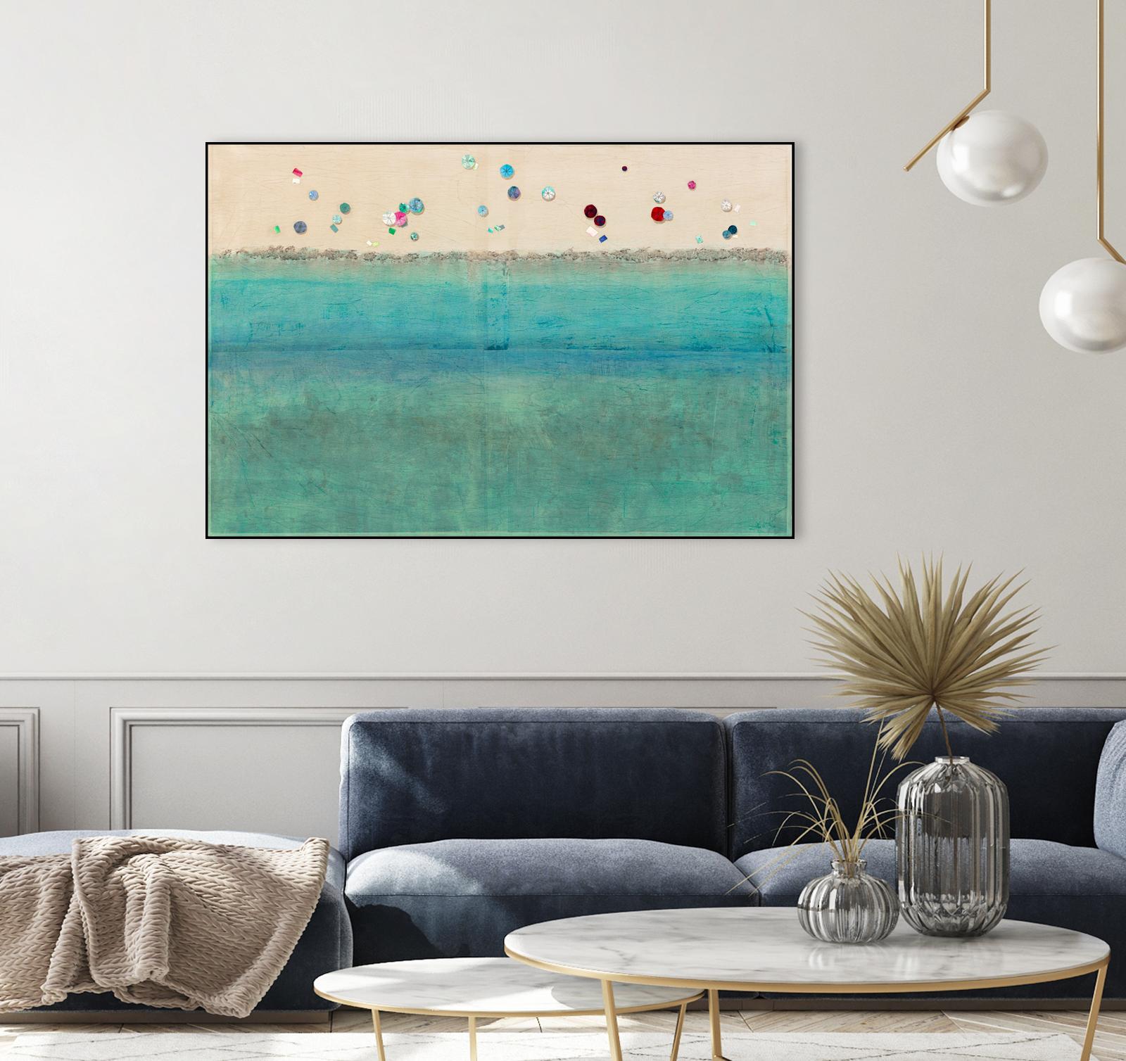 Leisure Life by Daleno Art on GIANT ART - red coastal sand