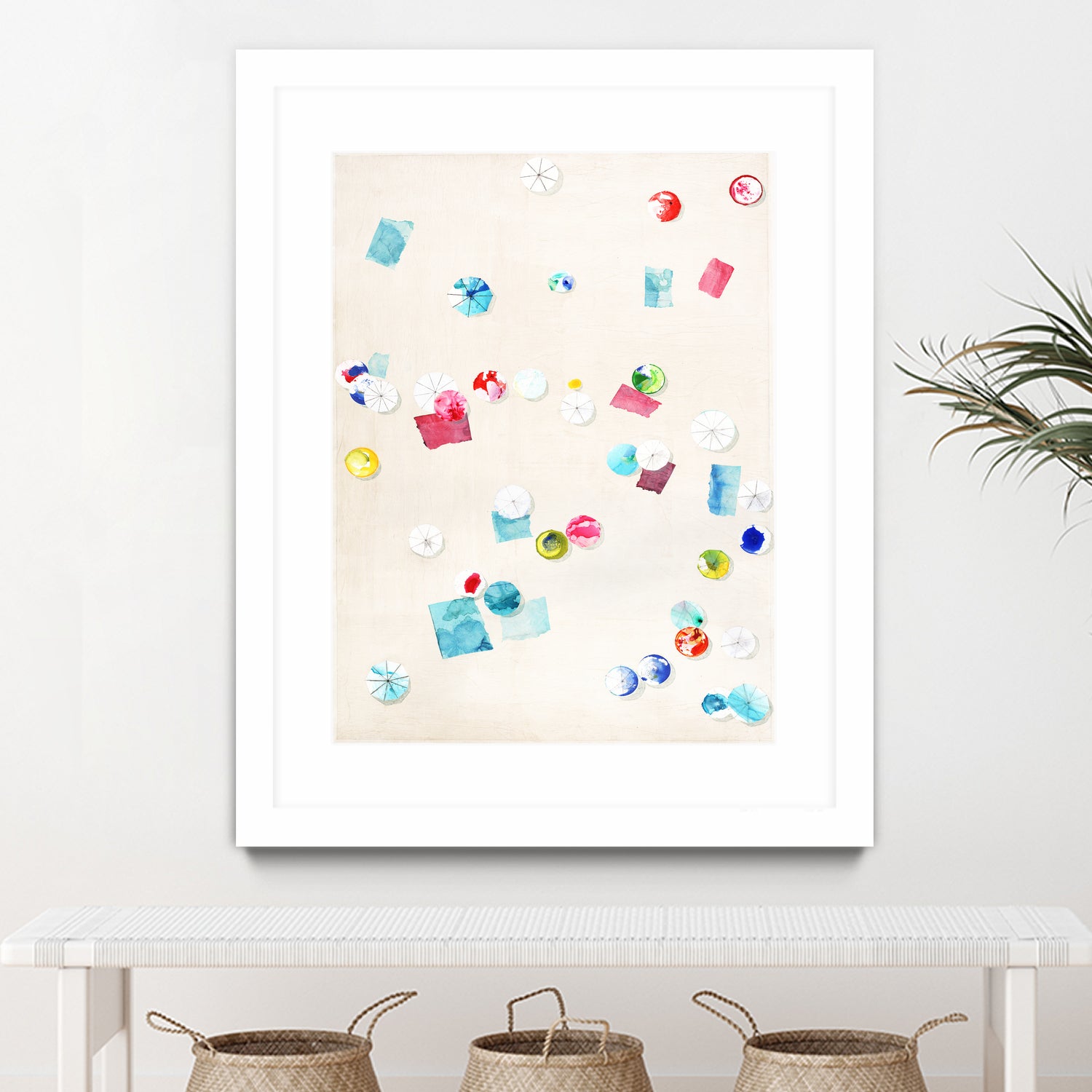 Fun Day Sunday by Daleno Art on GIANT ART - pink abstract
