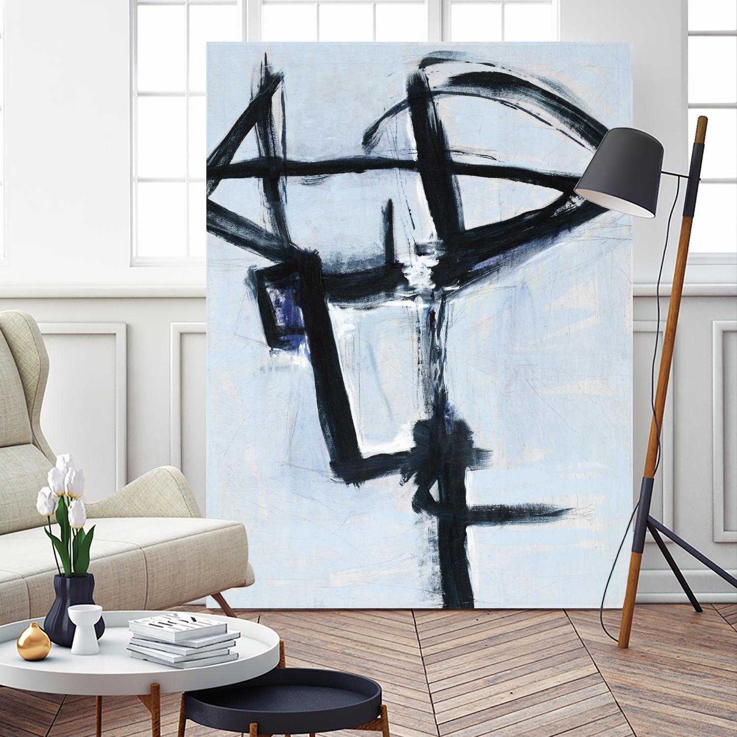 Contradictory Mind by Daleno Art on GIANT ART - white abstract abstrait