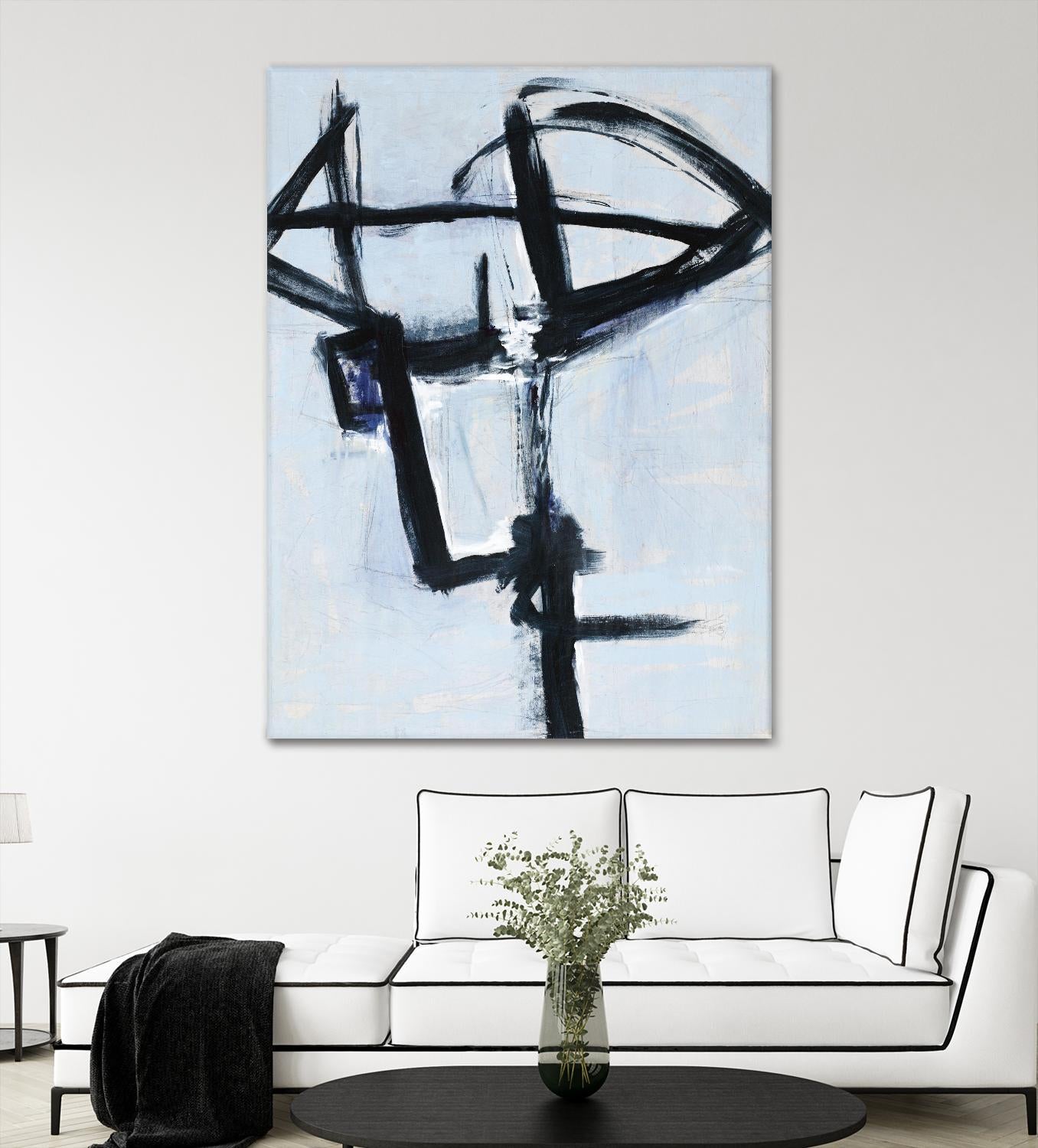 Contradictory Mind by Daleno Art on GIANT ART - white abstract abstrait