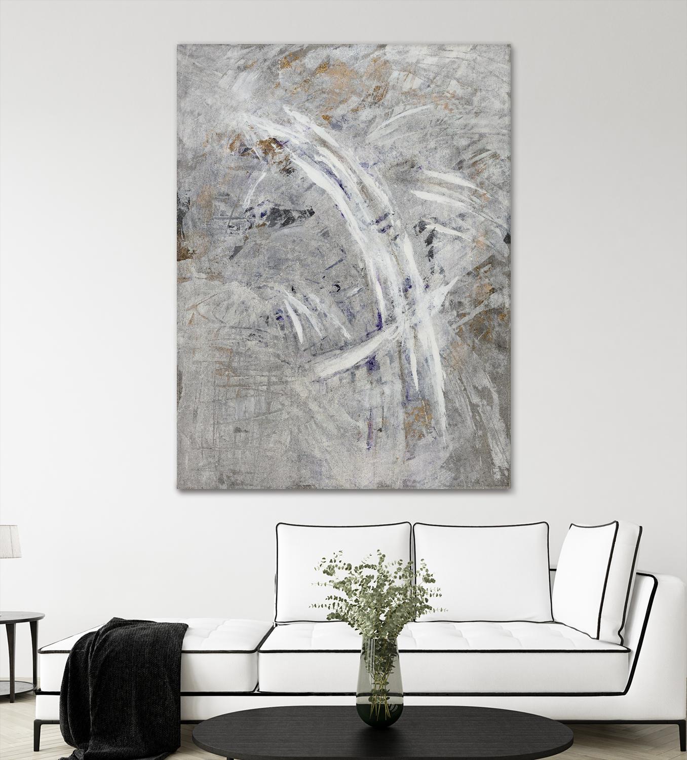 Simple Scratch by Daleno Art on GIANT ART - gold abstract abstrait